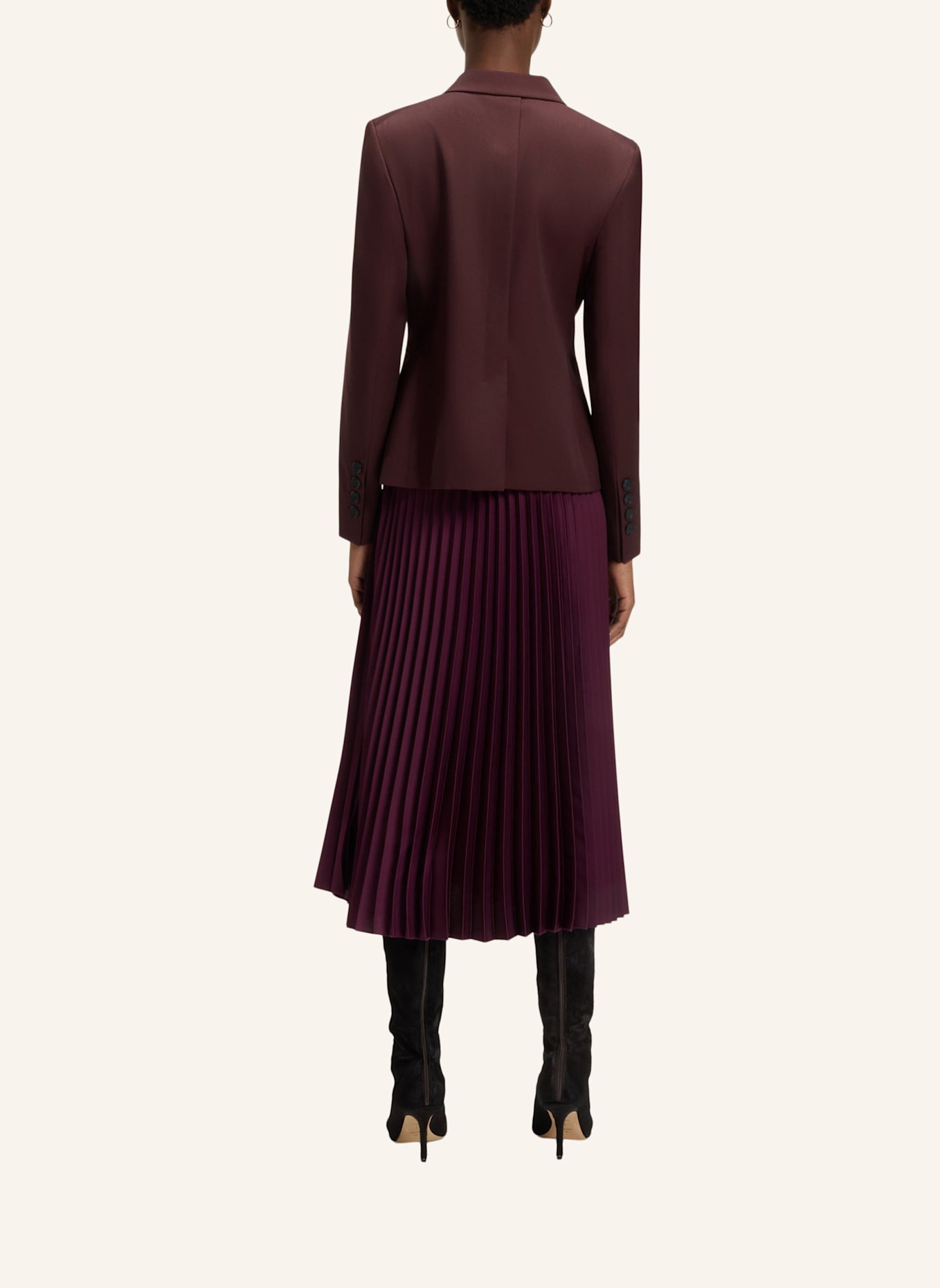 BOSS Blazer JIAMIA Slim Fit: DUNKELLILA