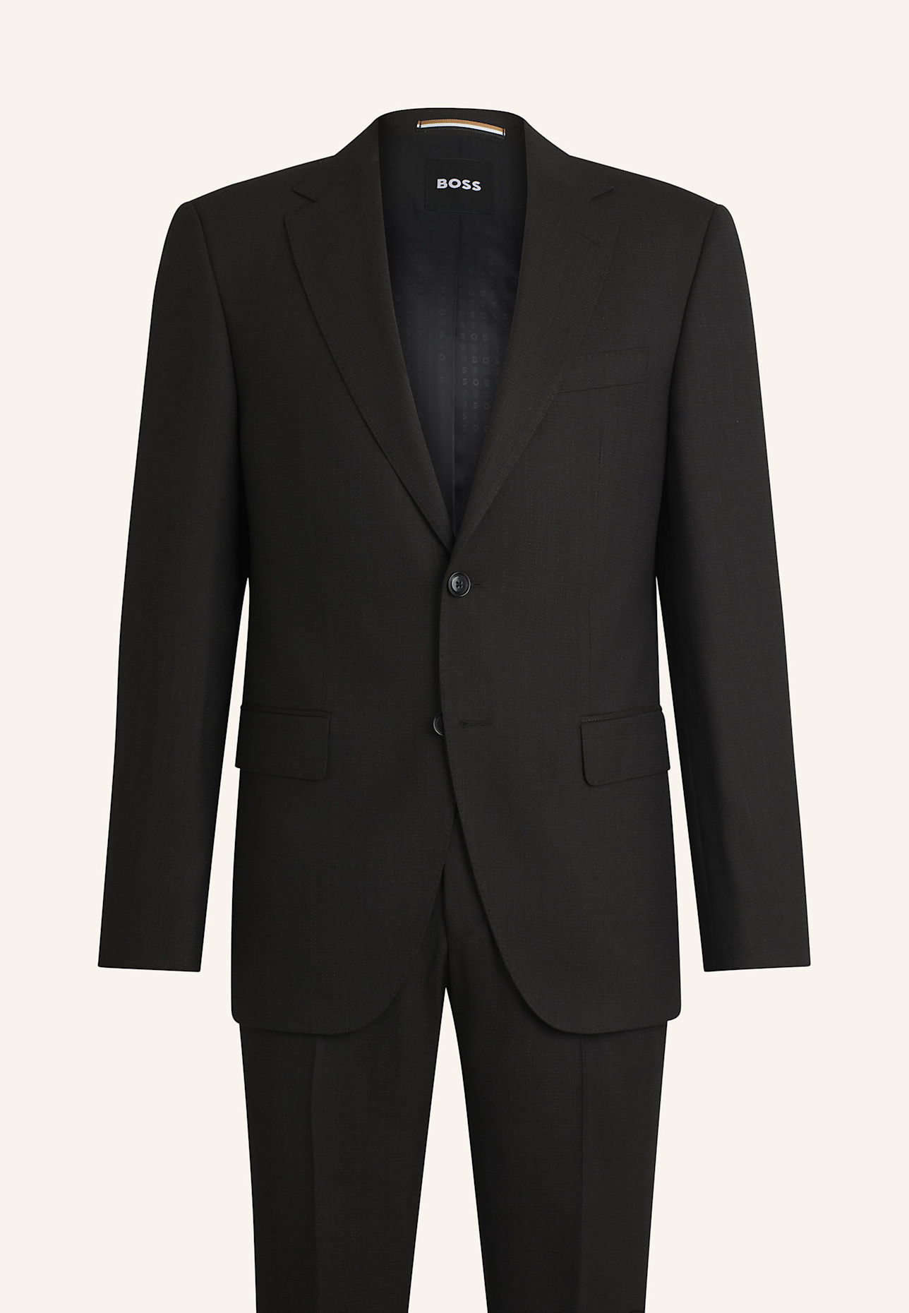 BOSS Anzug JECKSON Regular Fit: DUNKELBRAUN