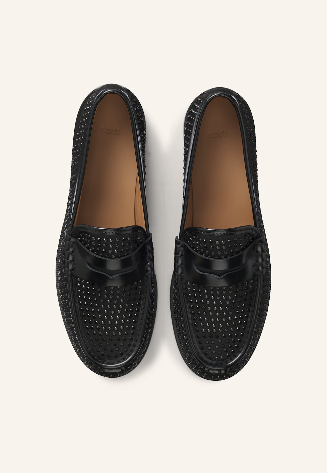 BOSS Flacher Schuh LYCIA_MOCC_STHTF: SCHWARZ