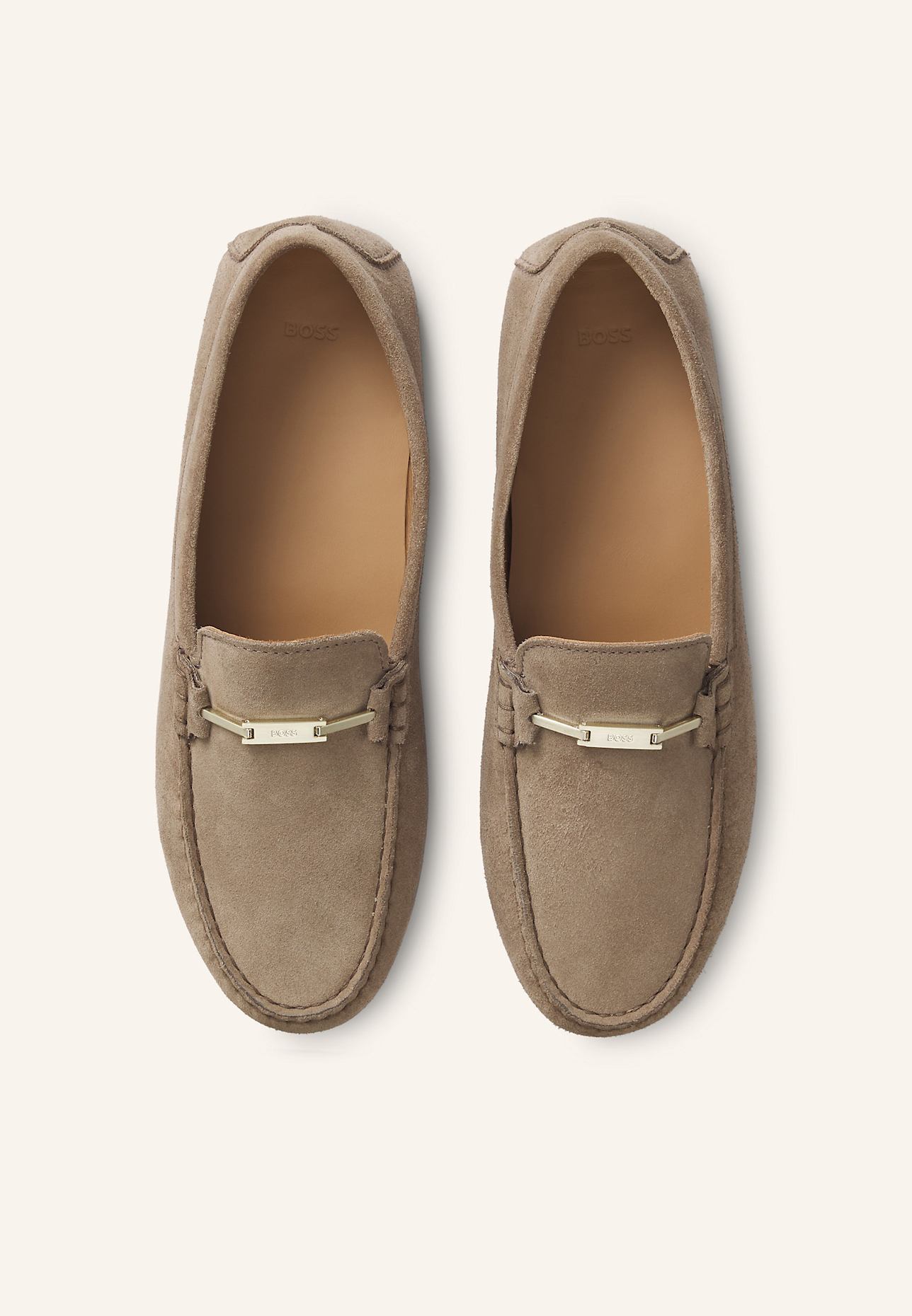 BOSS Flacher Schuh ROXANNE_DRIVER_SDHB: HELLBRAUN/ BRAUN