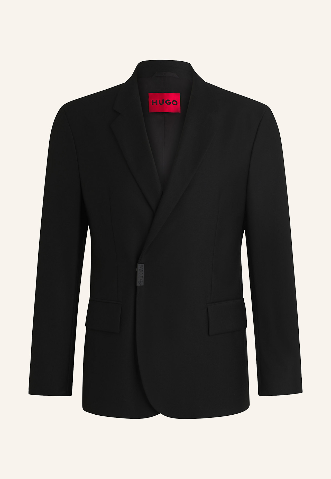 HUGO Blazer HANS254F2X Slim Fit: SCHWARZ