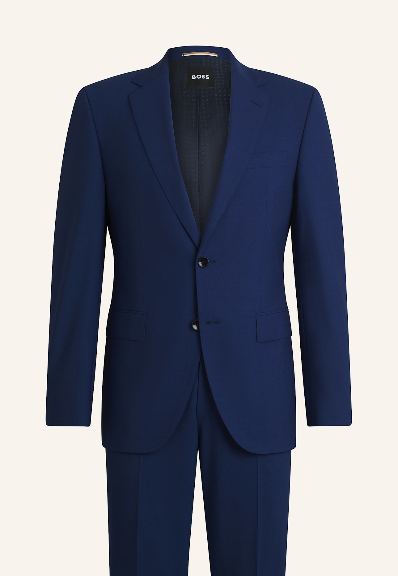 BOSS Business Anzug H-JECKSON-2PCS-224 Regular Fit: DUNKELBLAU