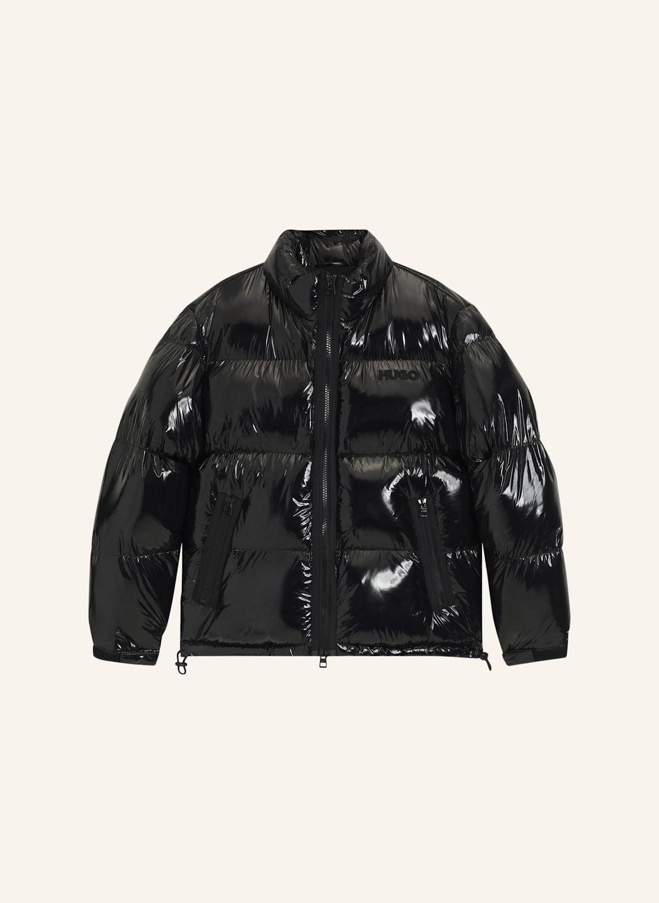 HUGO Casual Jacke BIRON2541 Regular Fit: SCHWARZ