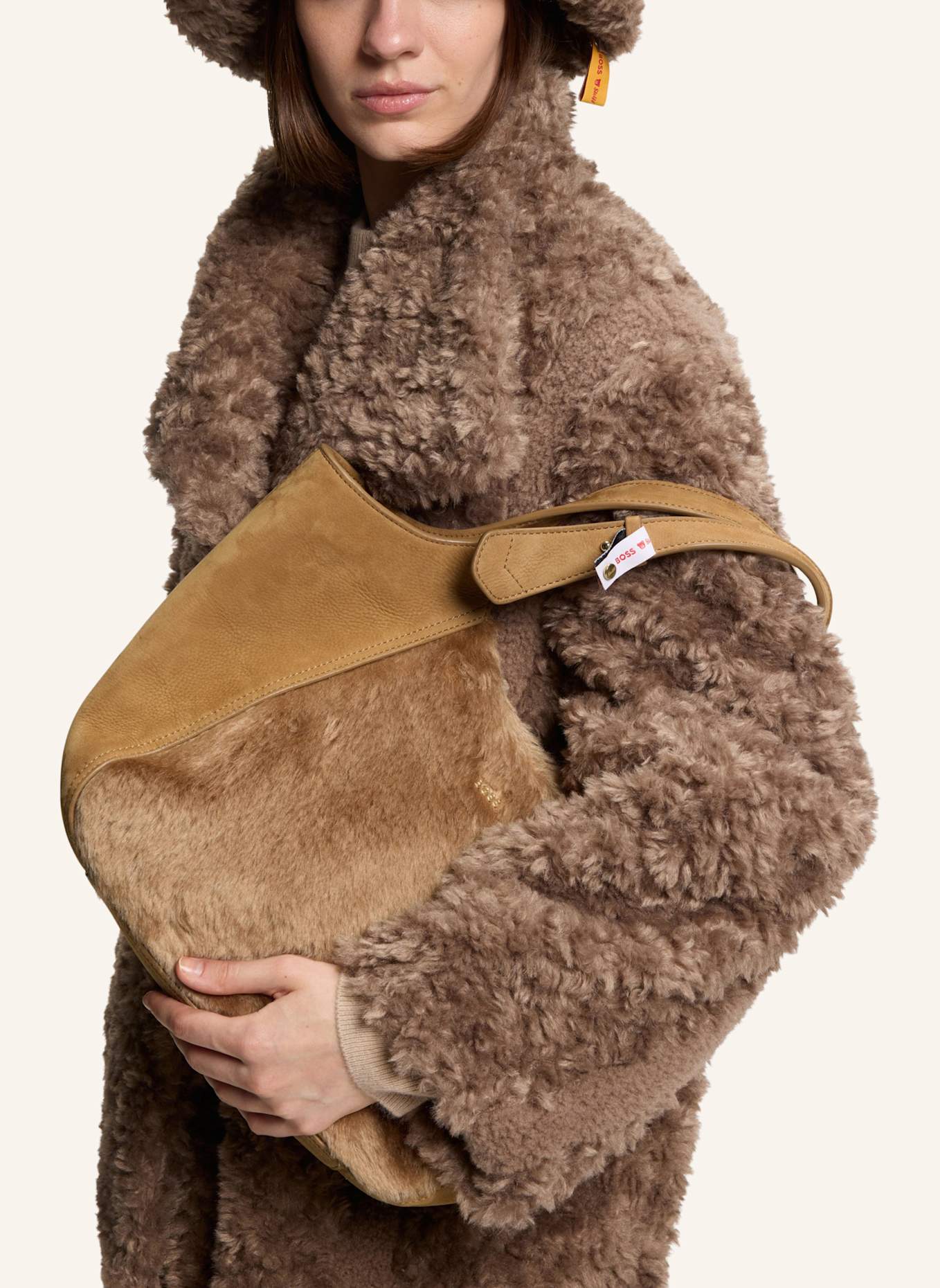 BOSS Shopper LENAH BOSS X STEIFF: BEIGE