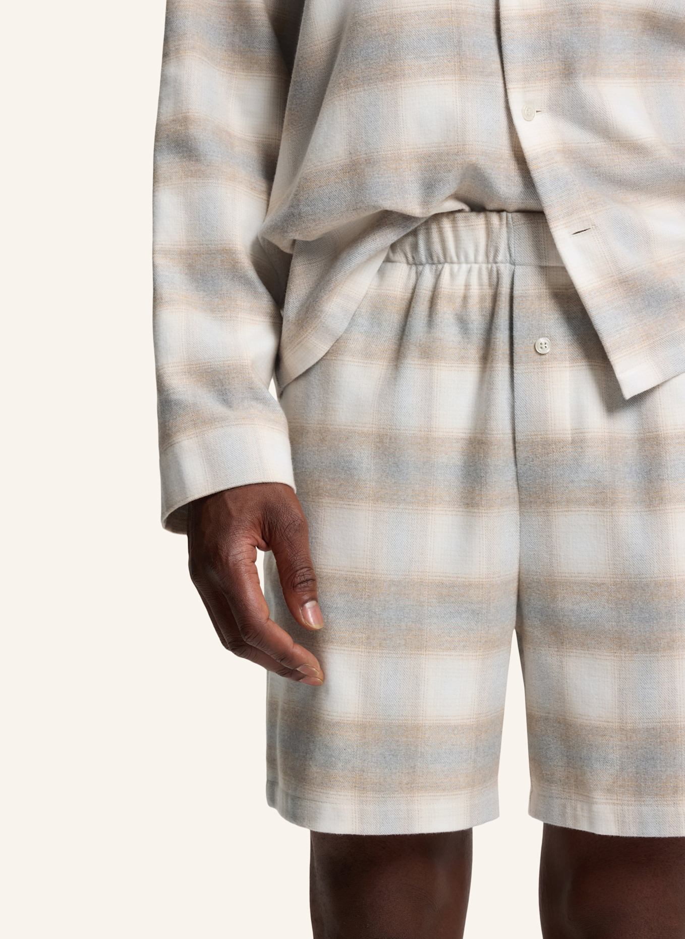 BOSS Pyjamas Unterteil WINTER WHITE SHORTS: WEISS