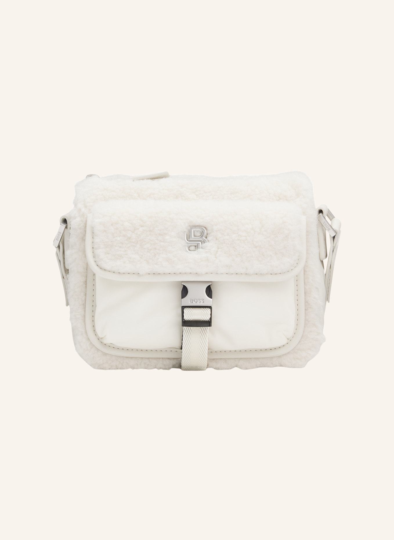 BOSS Crossbody-Tasche B_ICON BOSS X STEIFF: WEISS