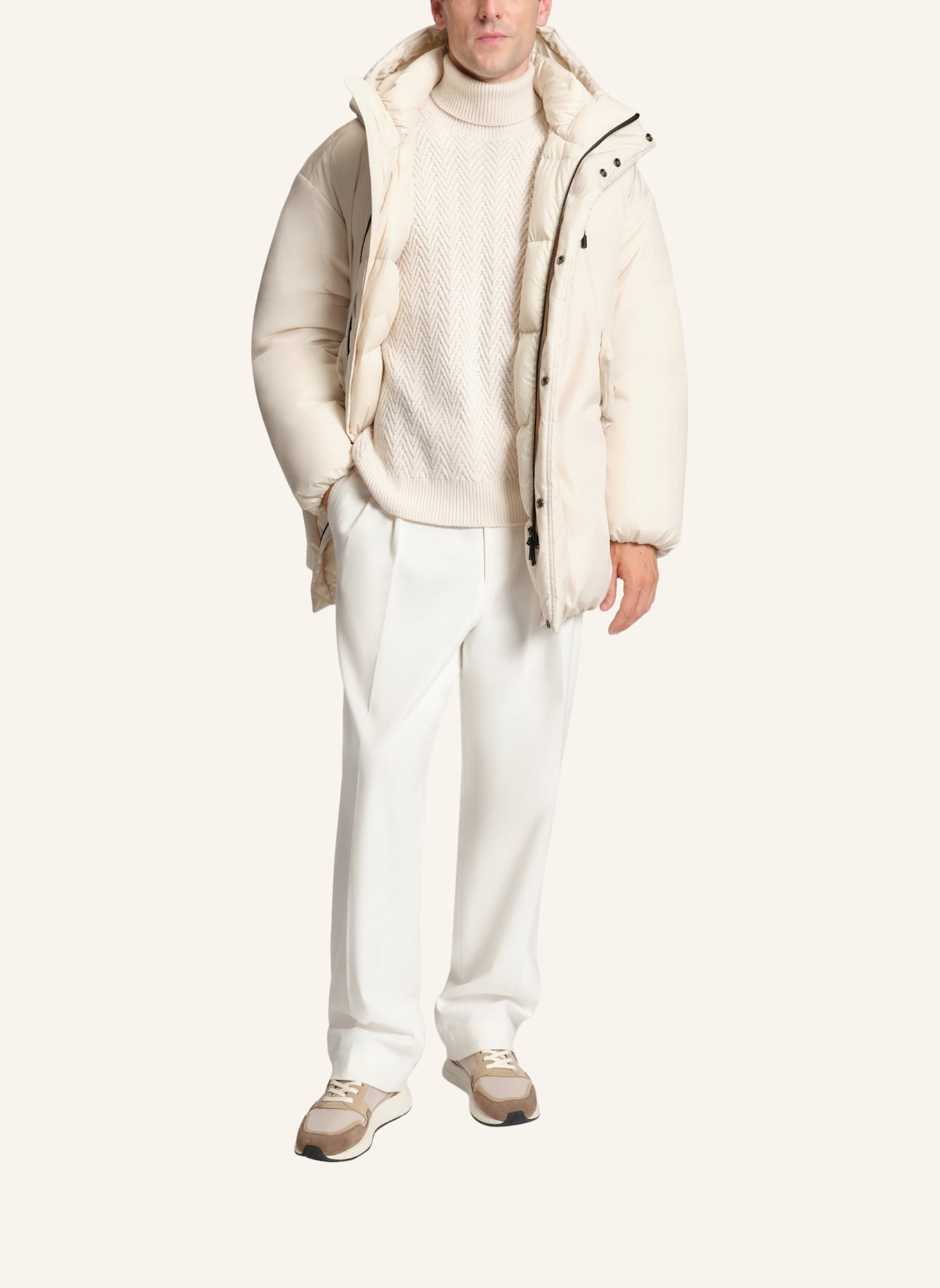 BOSS Business Hose C-PAT-DPL-BB-254 Tapered Fit: WEISS