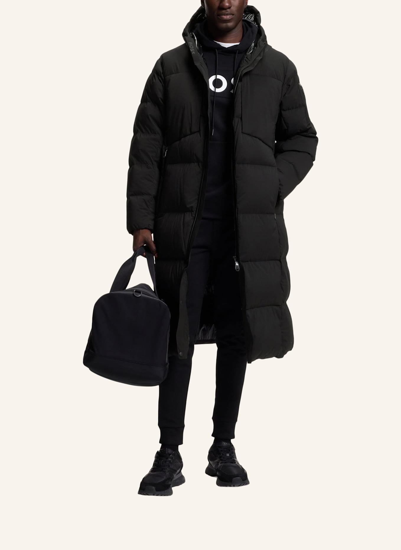 BOSS Daunenjacke OW_RIPLITE COAT HD Regular Fit: SCHWARZ