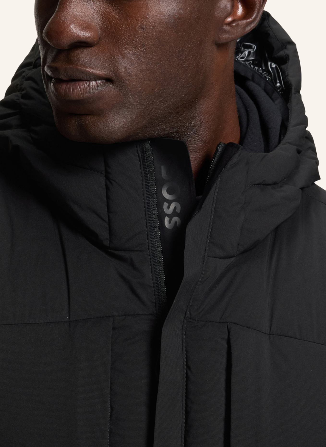 BOSS Daunenjacke OW_RIPLITE COAT HD Regular Fit: SCHWARZ