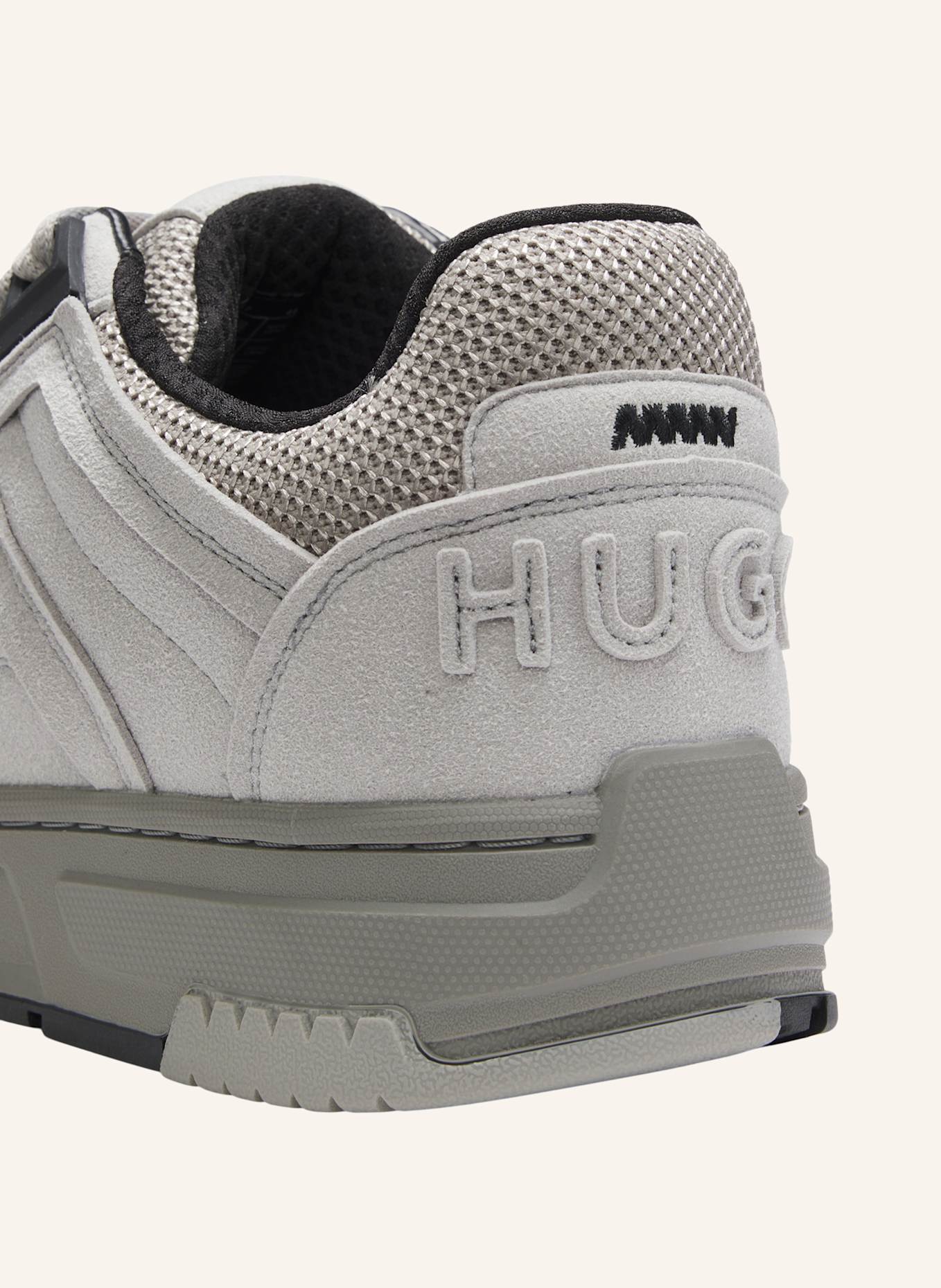HUGO Sneaker YARROW_TENN_DCMF: GRAU