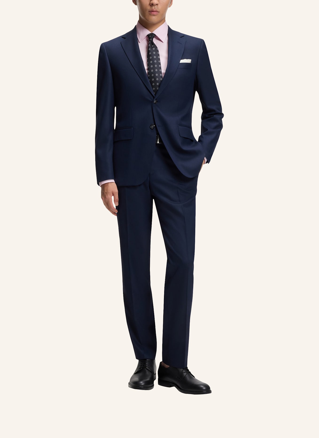 BOSS Hemd HANK Slim Fit: HELLROSA