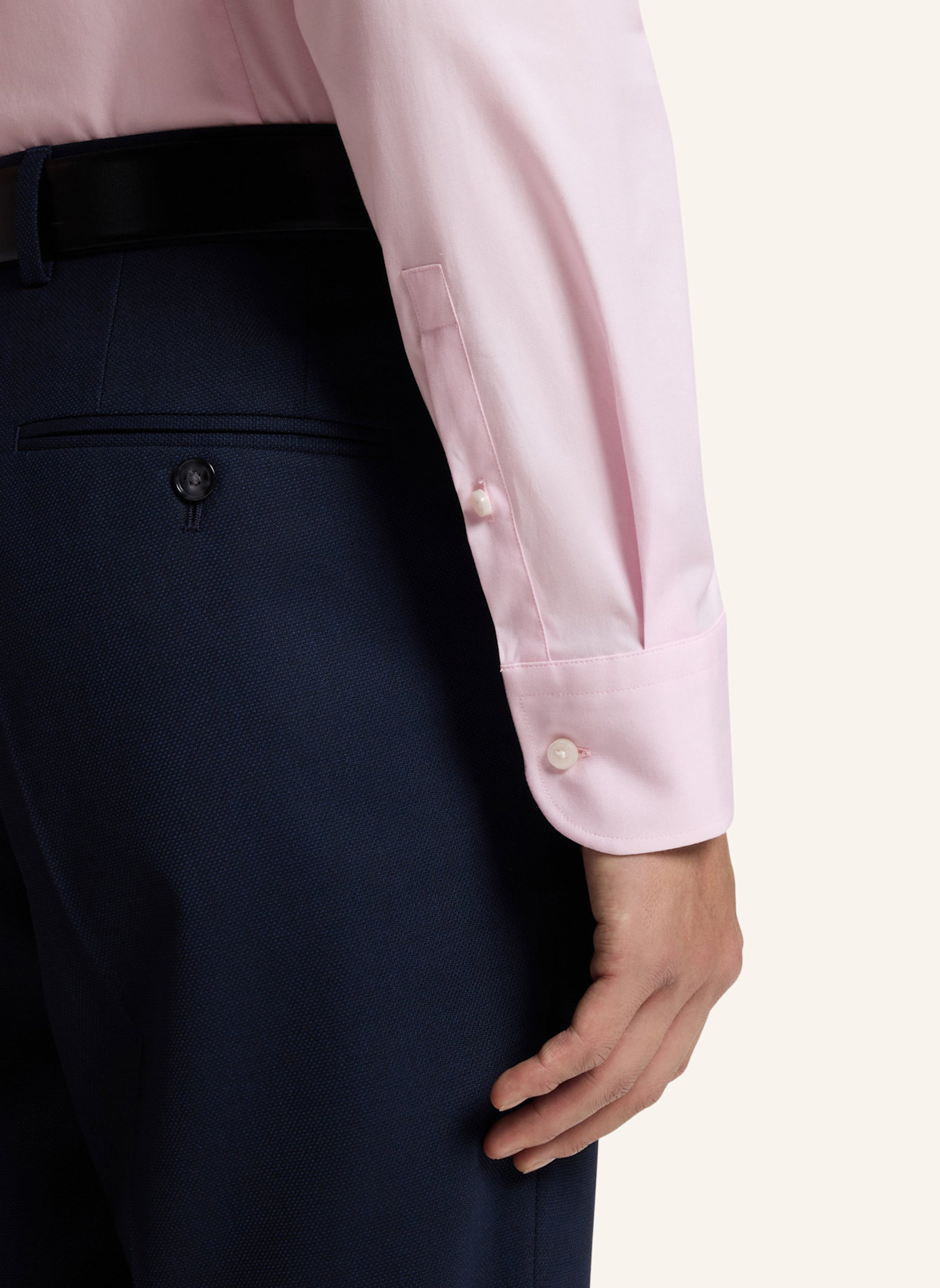 BOSS Hemd HANK Slim Fit: HELLROSA