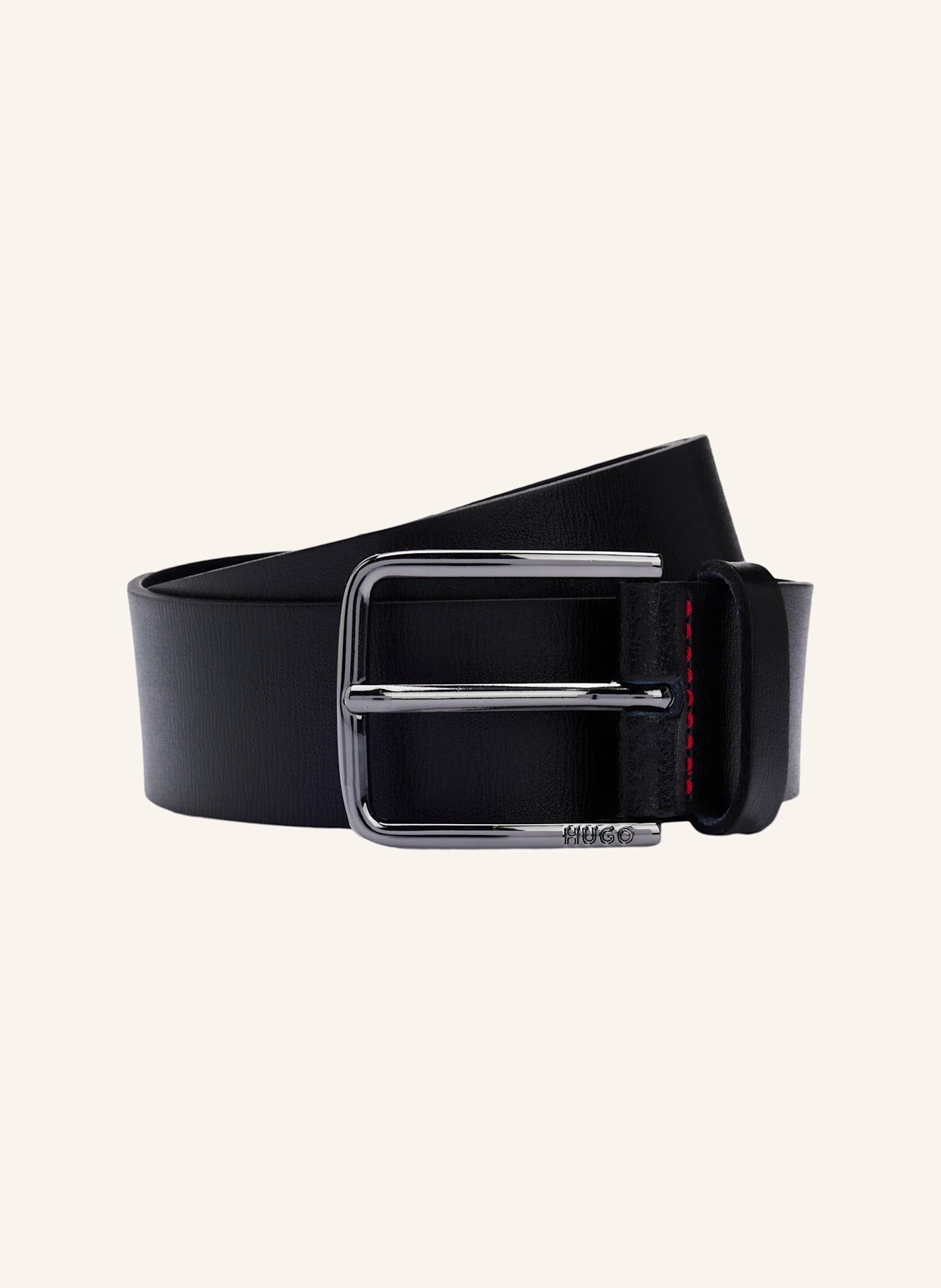 HUGO Business Gürtel GERIK_SZ35: SCHWARZ