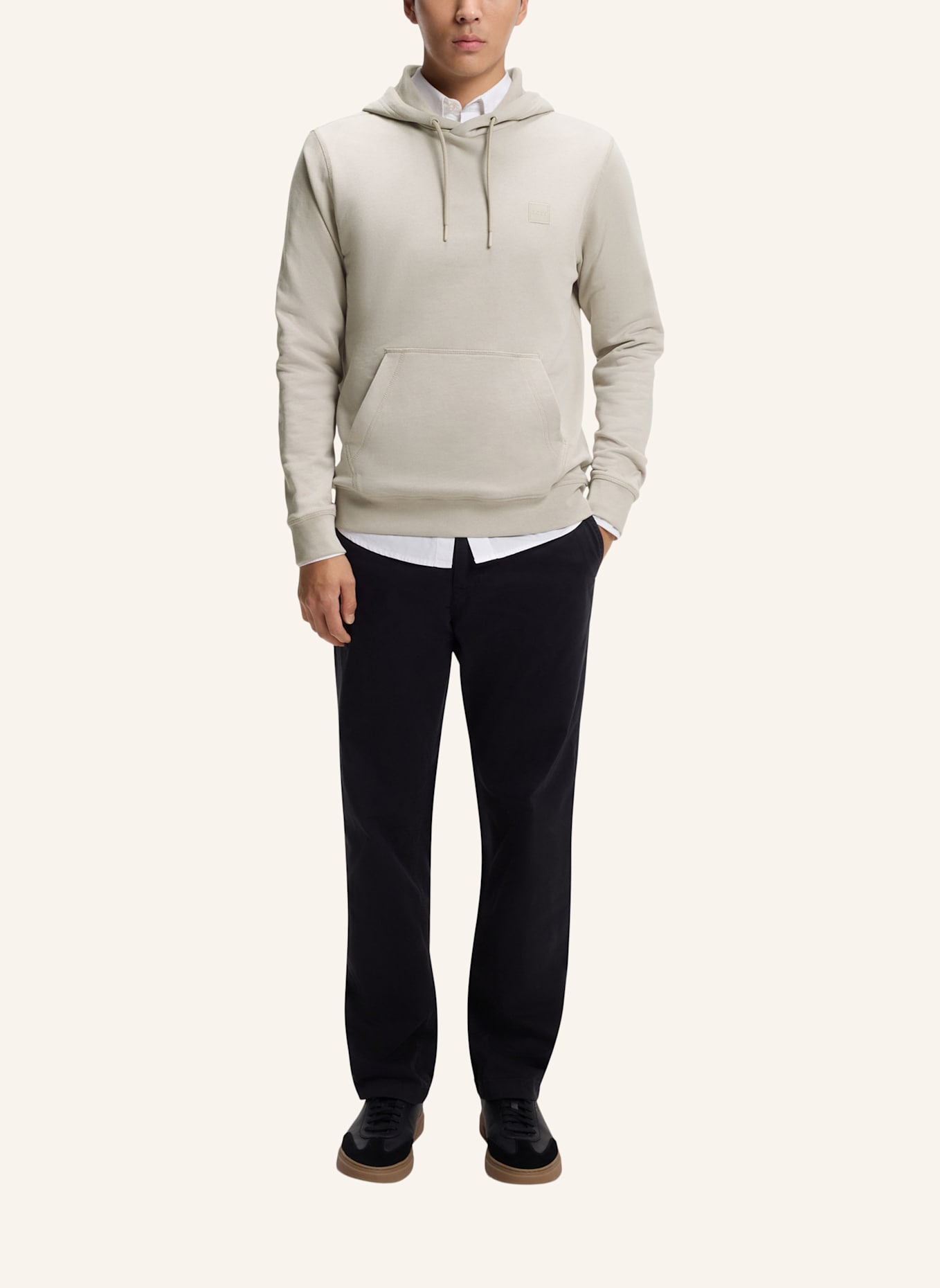 BOSS Hoodie WETALK: GRAU