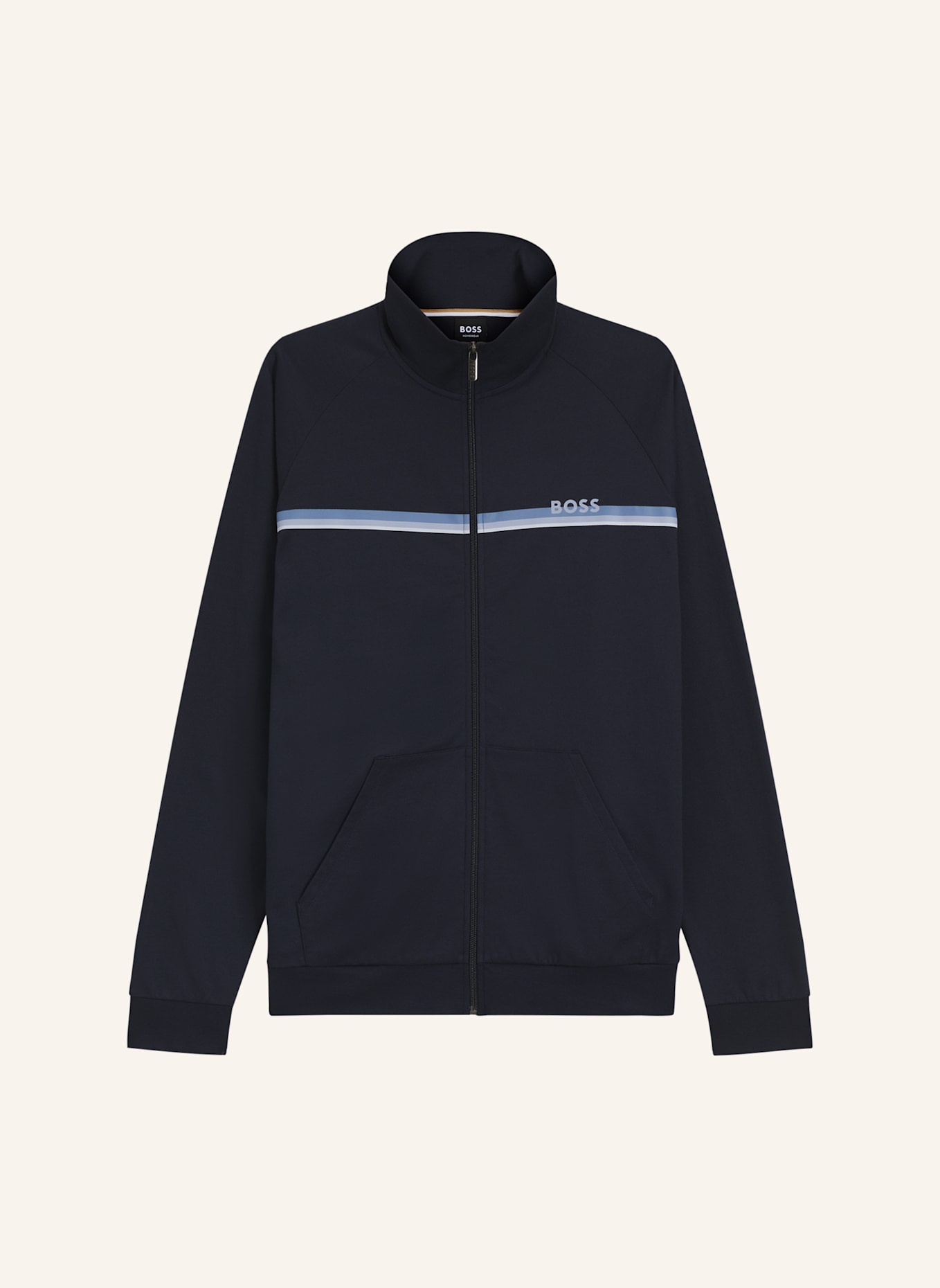 BOSS Loungewear Jacke AUTHENTIC JACKET Z Regular Fit: DUNKELBLAU