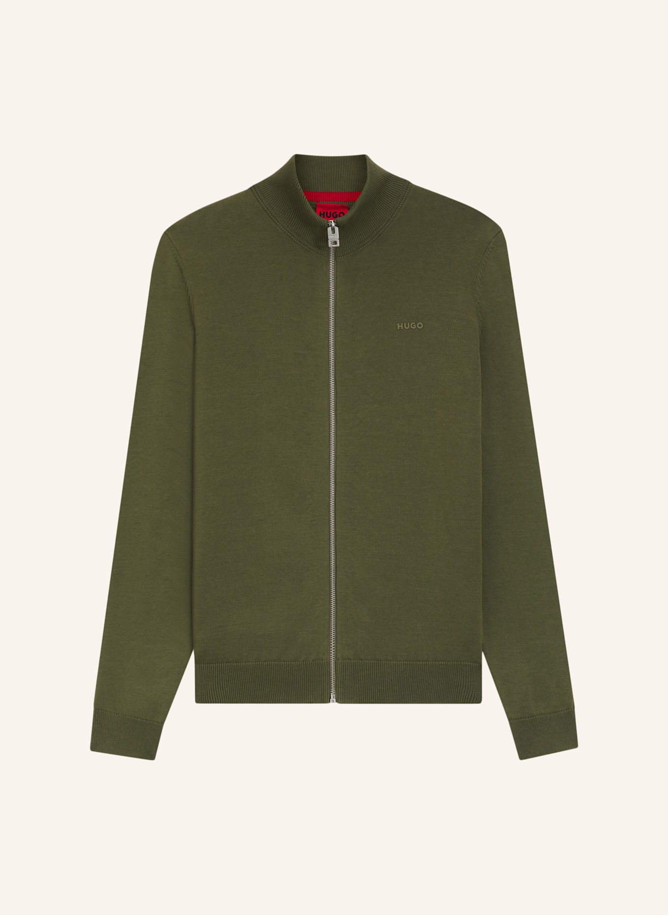 HUGO Casual Jacke SAN JACOMO-C Slim Fit: HELLGRÜN