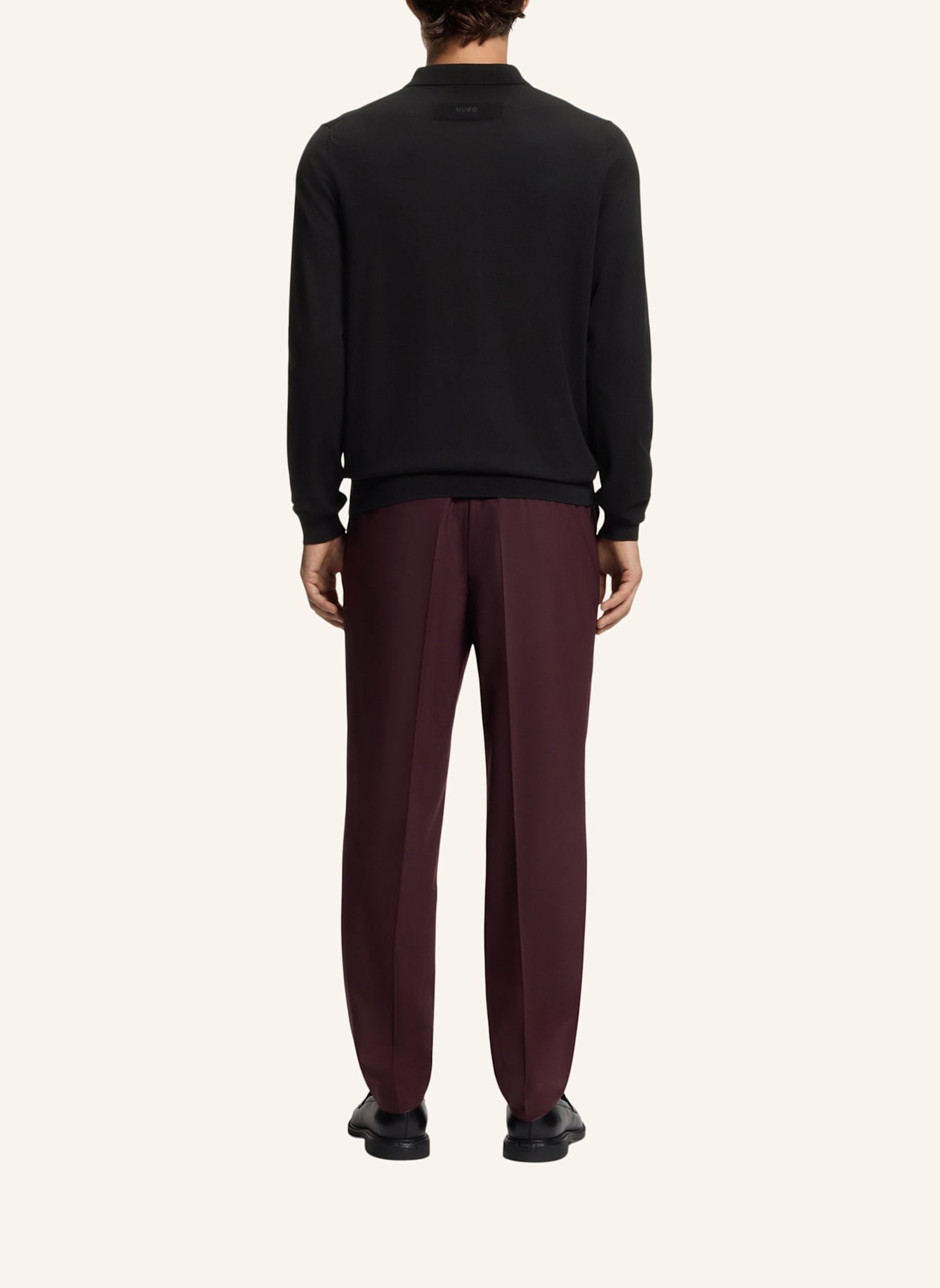 HUGO Casual Jacke SAN JORDAN-CV Regular Fit: SCHWARZ