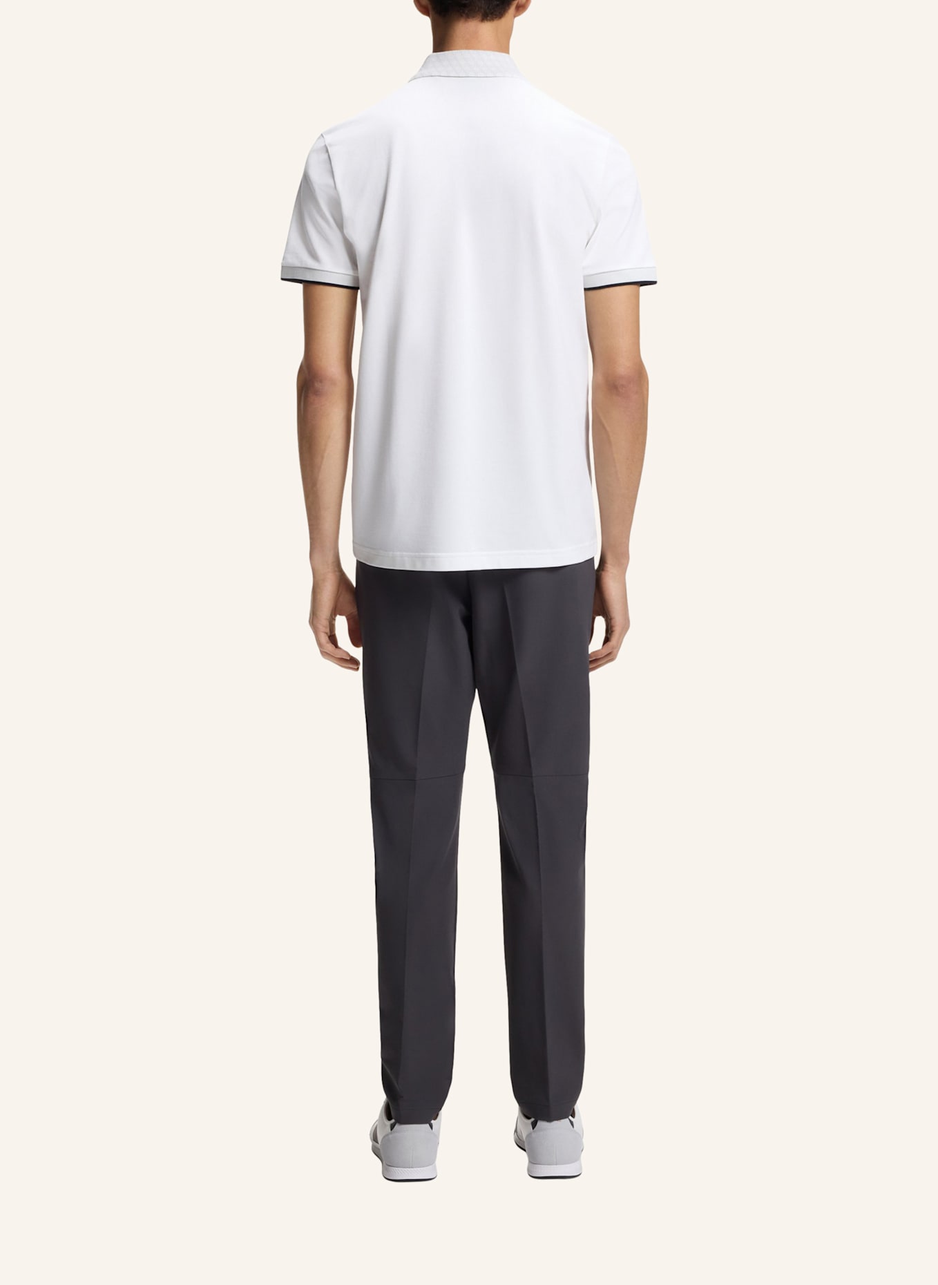 BOSS Poloshirt PL_GOC CHIP PADDY Regular Fit: WEISS