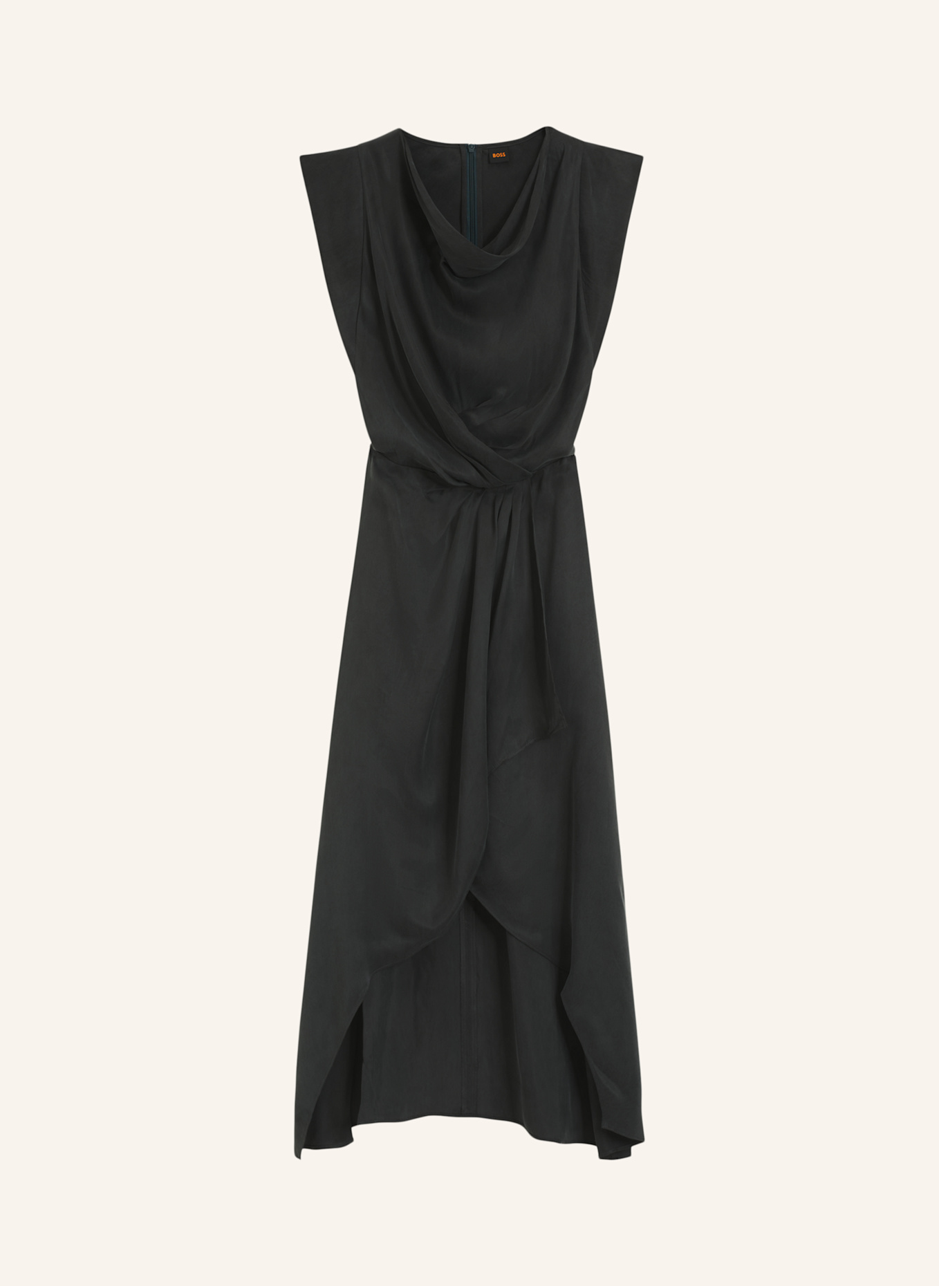 BOSS Business Kleid C_DRATTY Regular Fit: GRAU