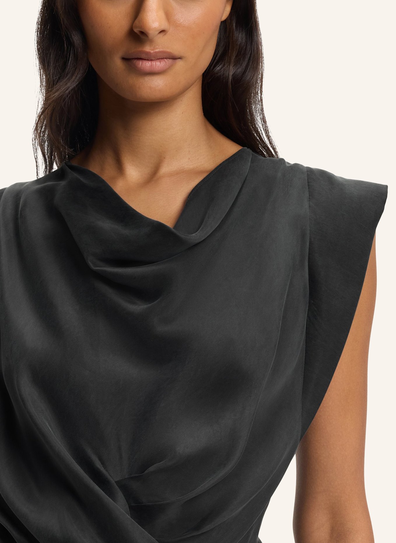 BOSS Business Kleid C_DRATTY Regular Fit: GRAU