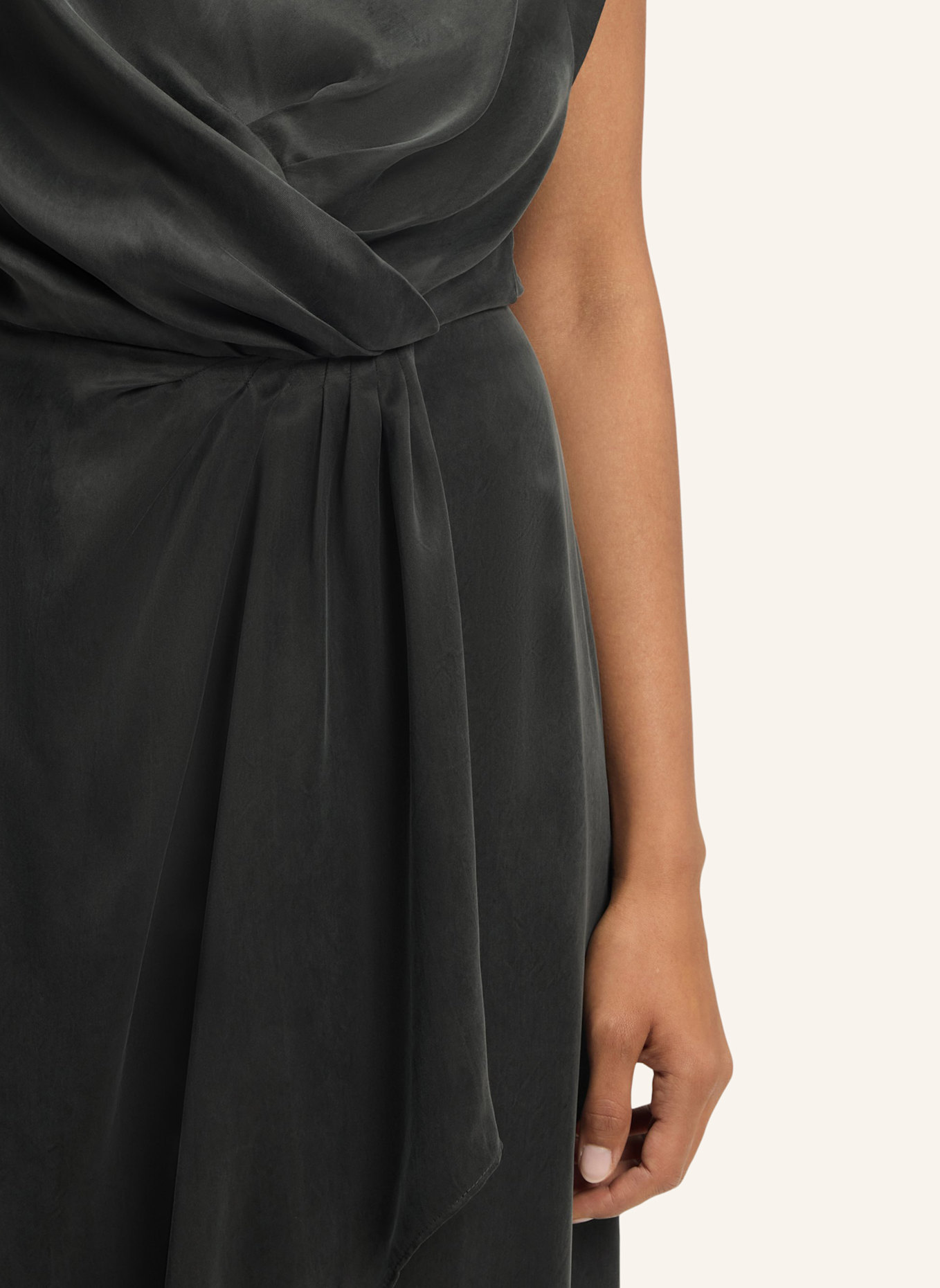 BOSS Business Kleid C_DRATTY Regular Fit: GRAU