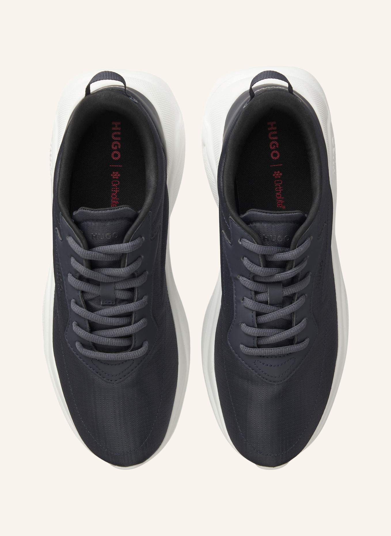 HUGO Sneaker LEON_RUNN_NYRP: DUNKELBLAU