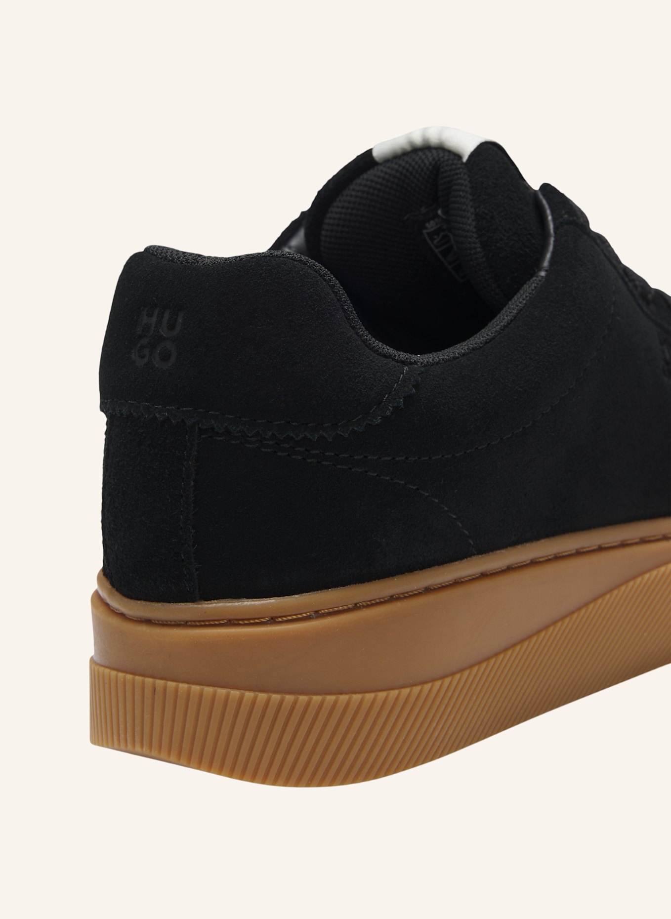 HUGO Turnschuh LYZZ_TENN_PDSD: SCHWARZ