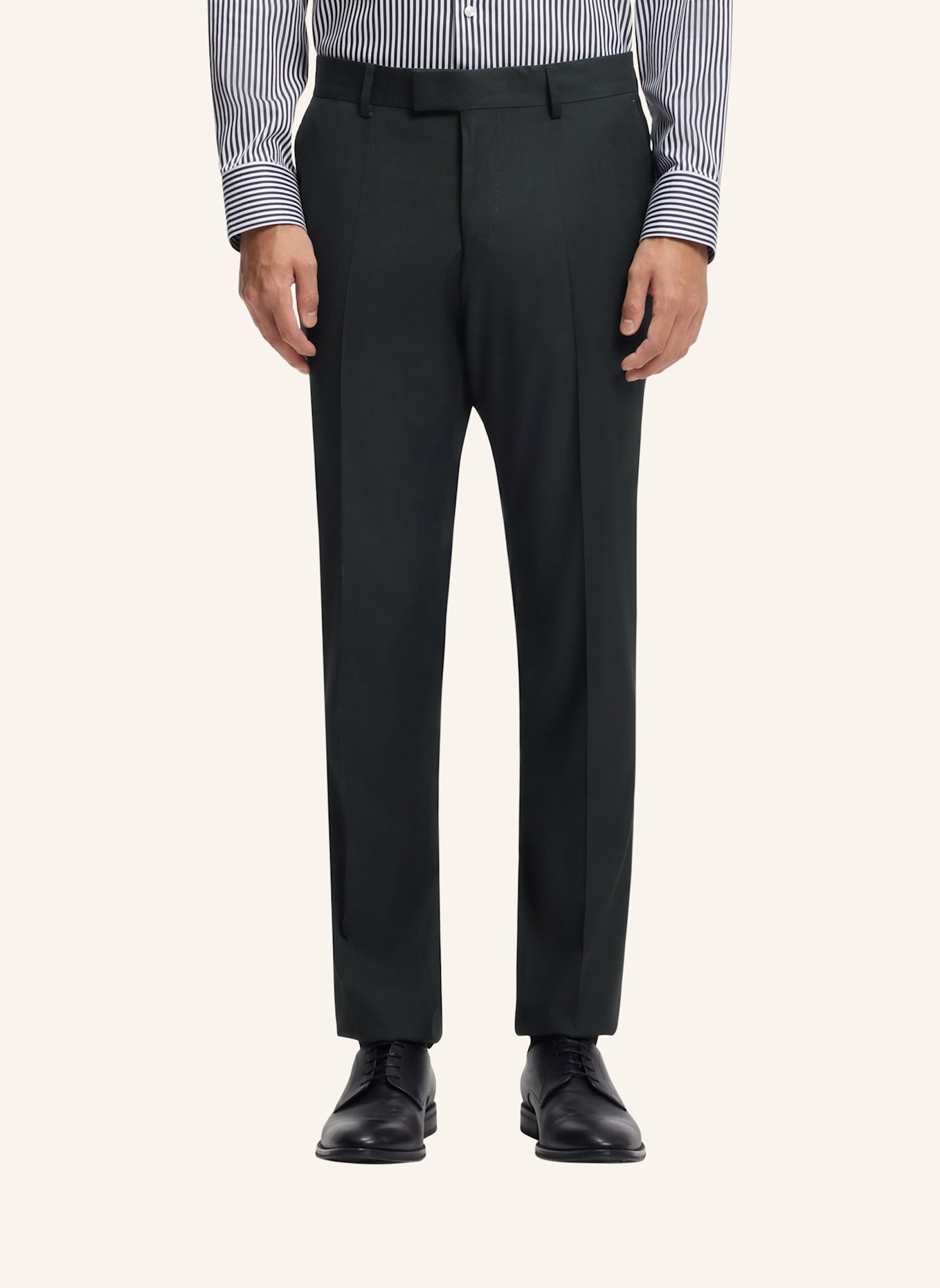 BOSS Business Anzug H-HUGE-2PCS-PEAK-253 Slim Fit: GRÜN