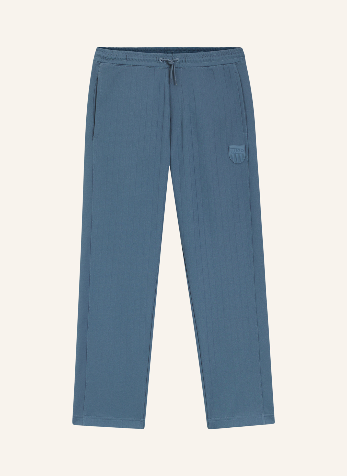 HUGO Casual Hose DAVROPANT Relaxed Fit: BLAU