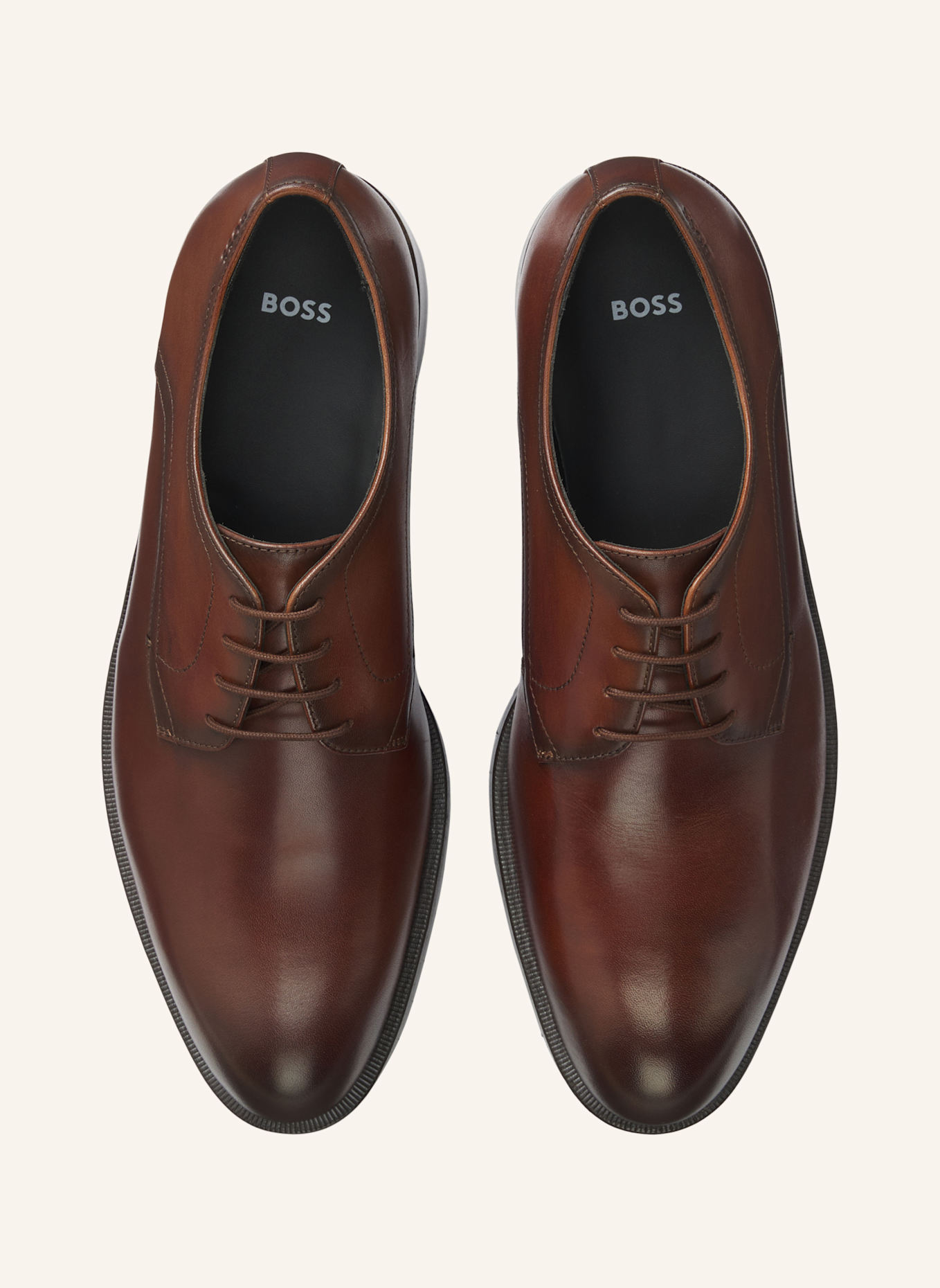 BOSS Business-Schnürschuh TAYIL-L_DERB_BUW: BRAUN