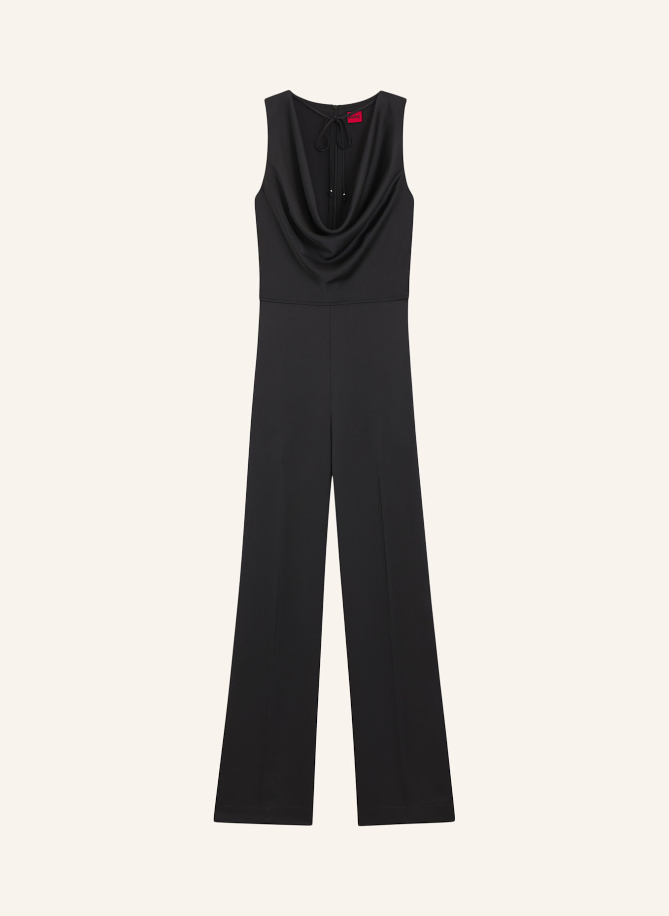 HUGO Abendkleid KIMARI-1 Regular Fit: SCHWARZ