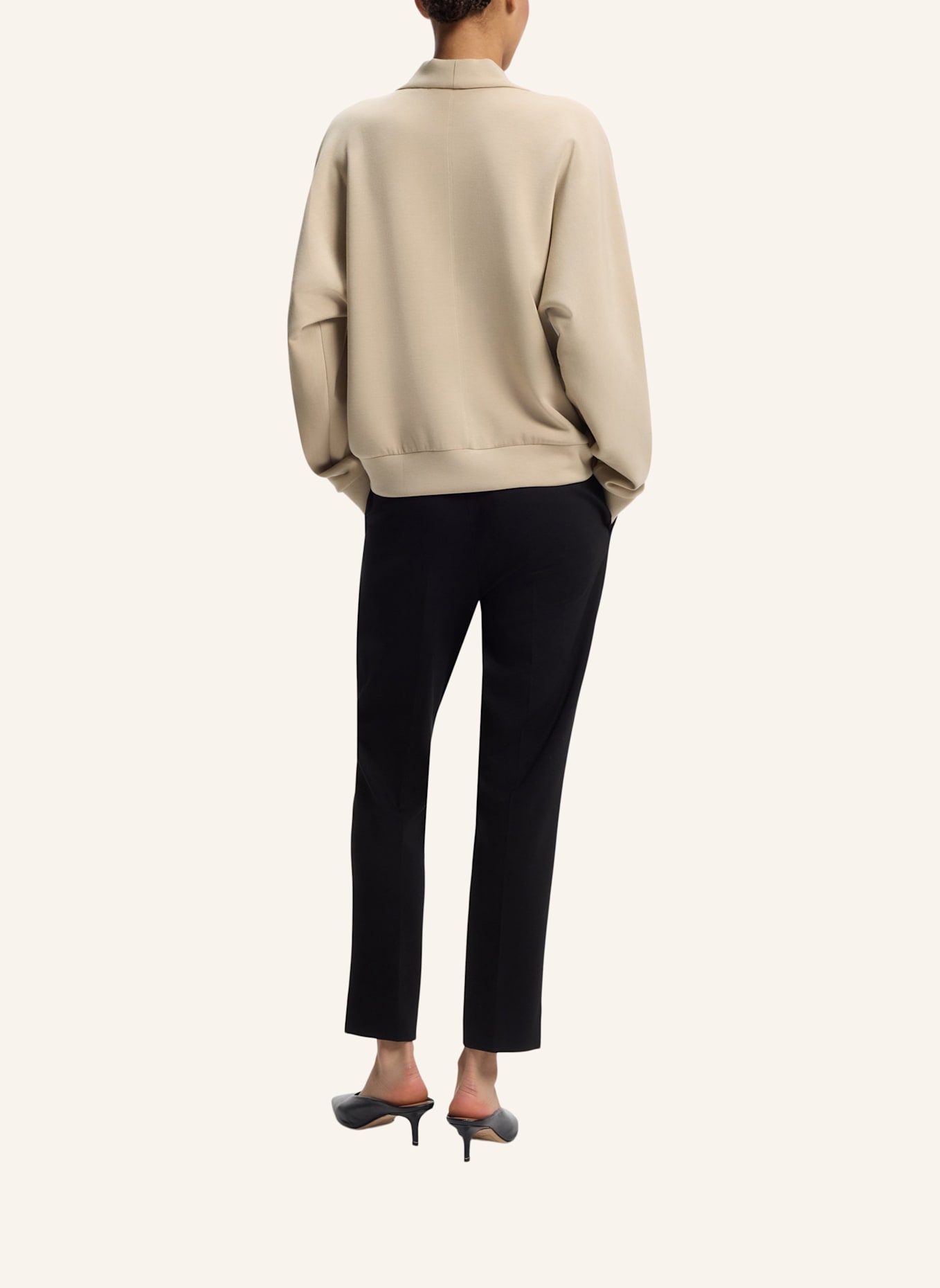 BOSS Sweatshirt ELESYA: BEIGE