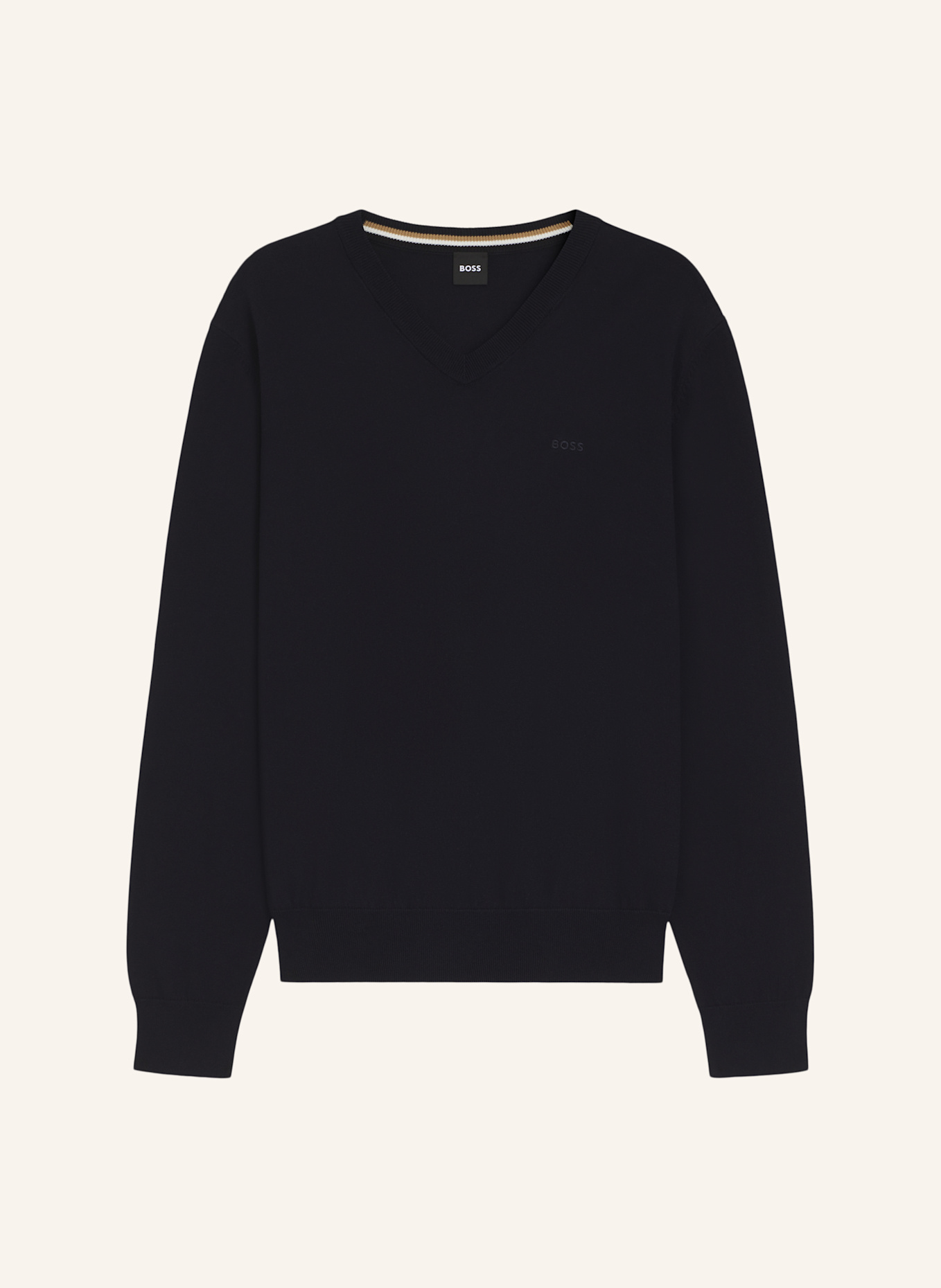 BOSS Pullover UPACELLO-L Regular Fit: DUNKELBLAU