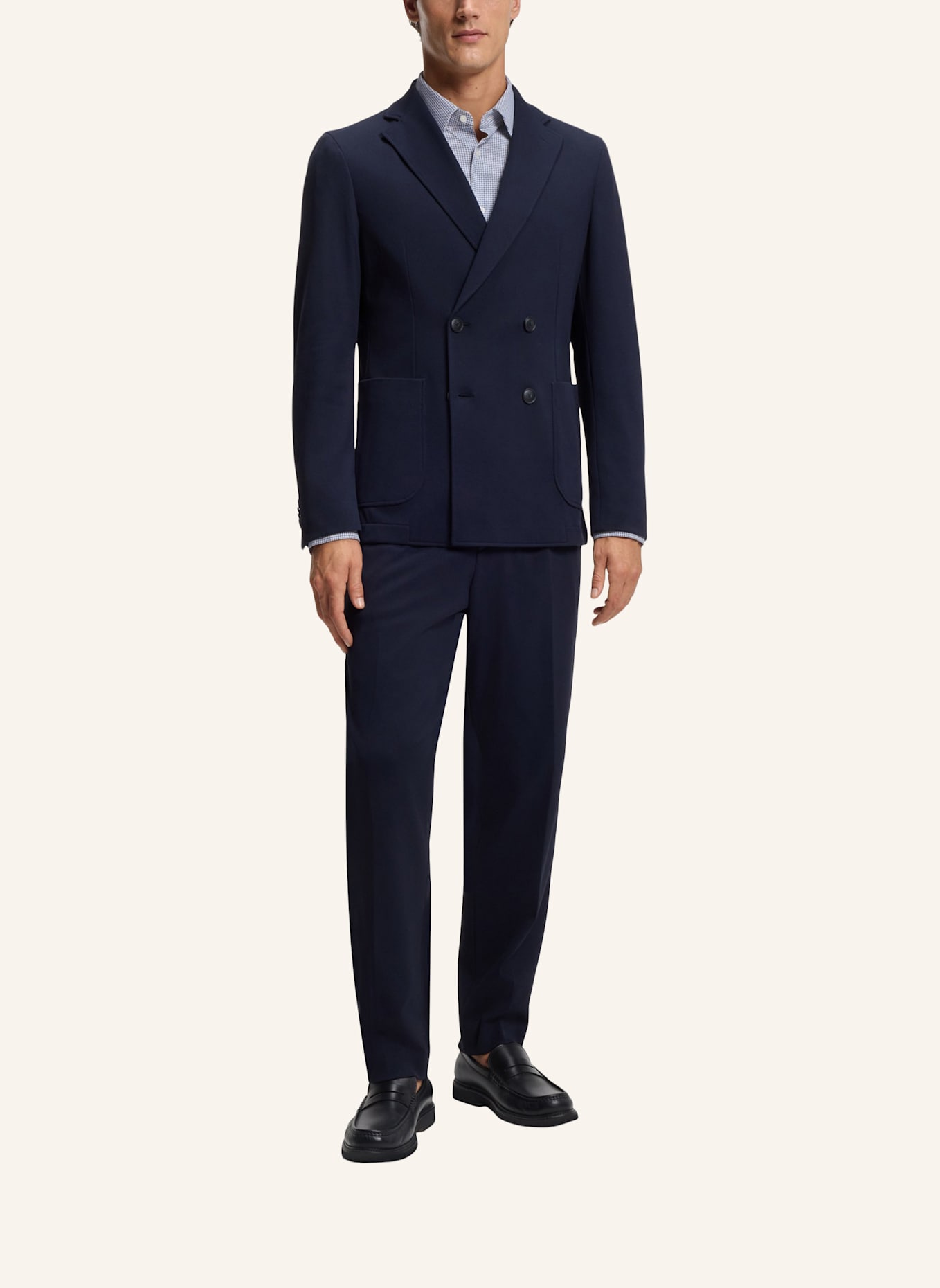 BOSS Business Hemd P-HANK-S-K-261 Slim Fit: BLAU