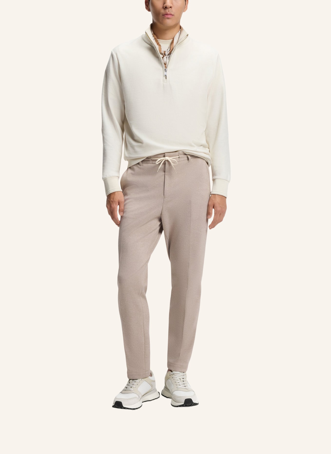 BOSS Sneaker JONAH_RUNN_SDMEBB: WEISS