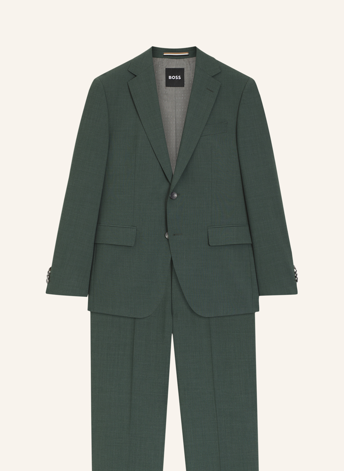 BOSS Business Anzug H-JECKSON-2PCS-253 Regular Fit: GRÜN