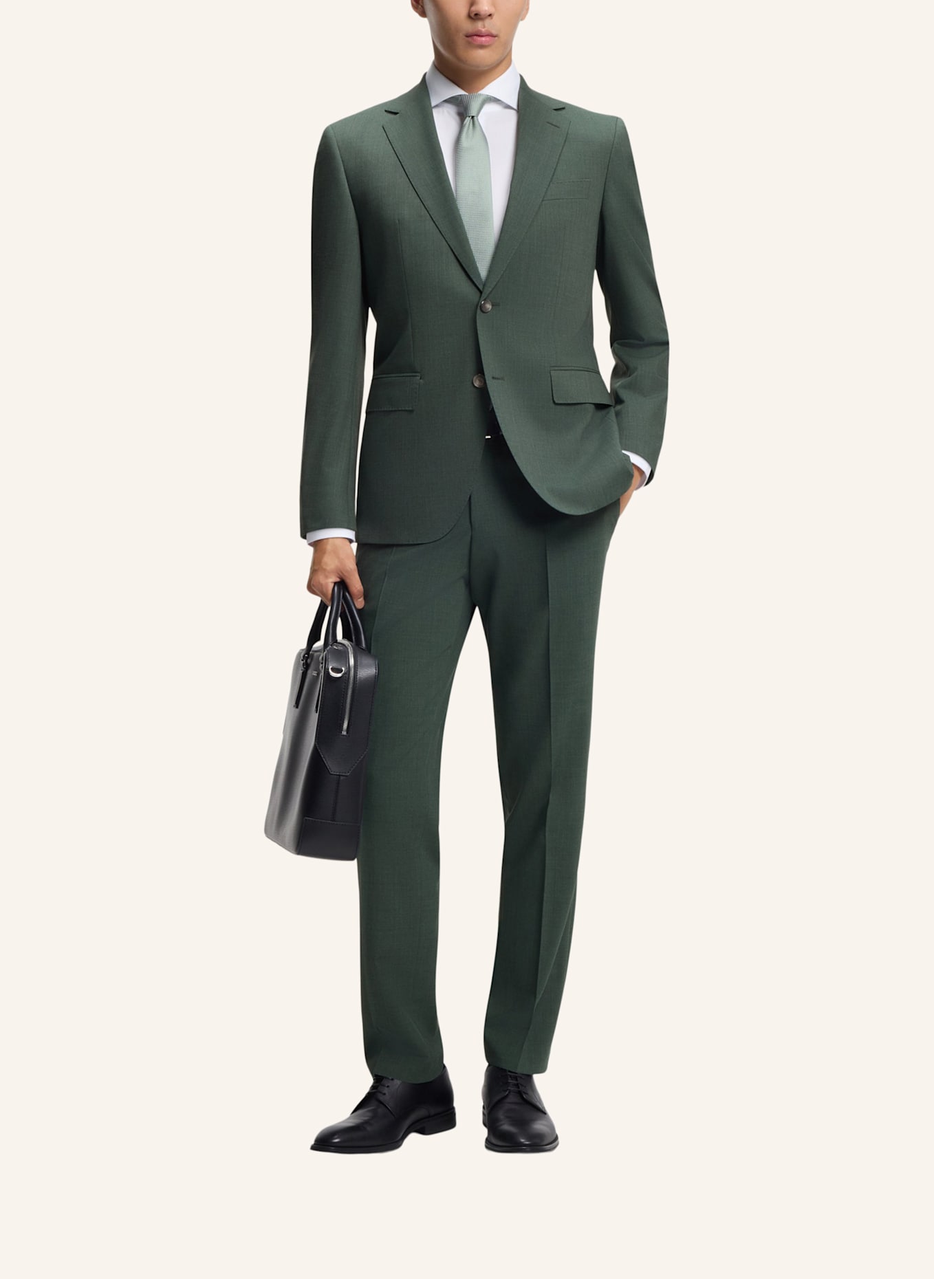 BOSS Business Anzug H-JECKSON-2PCS-253 Regular Fit: GRÜN