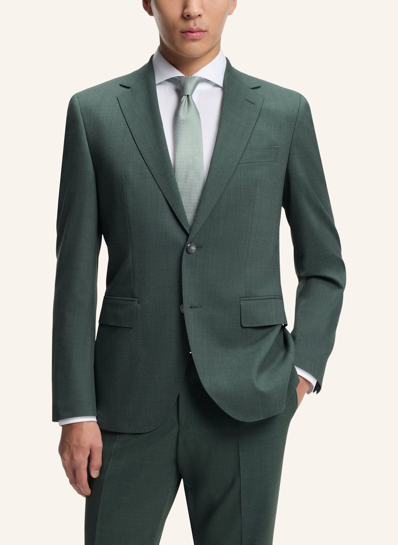 BOSS Anzug H-JECKSON-2PCS-253 Regular Fit: GRÜN
