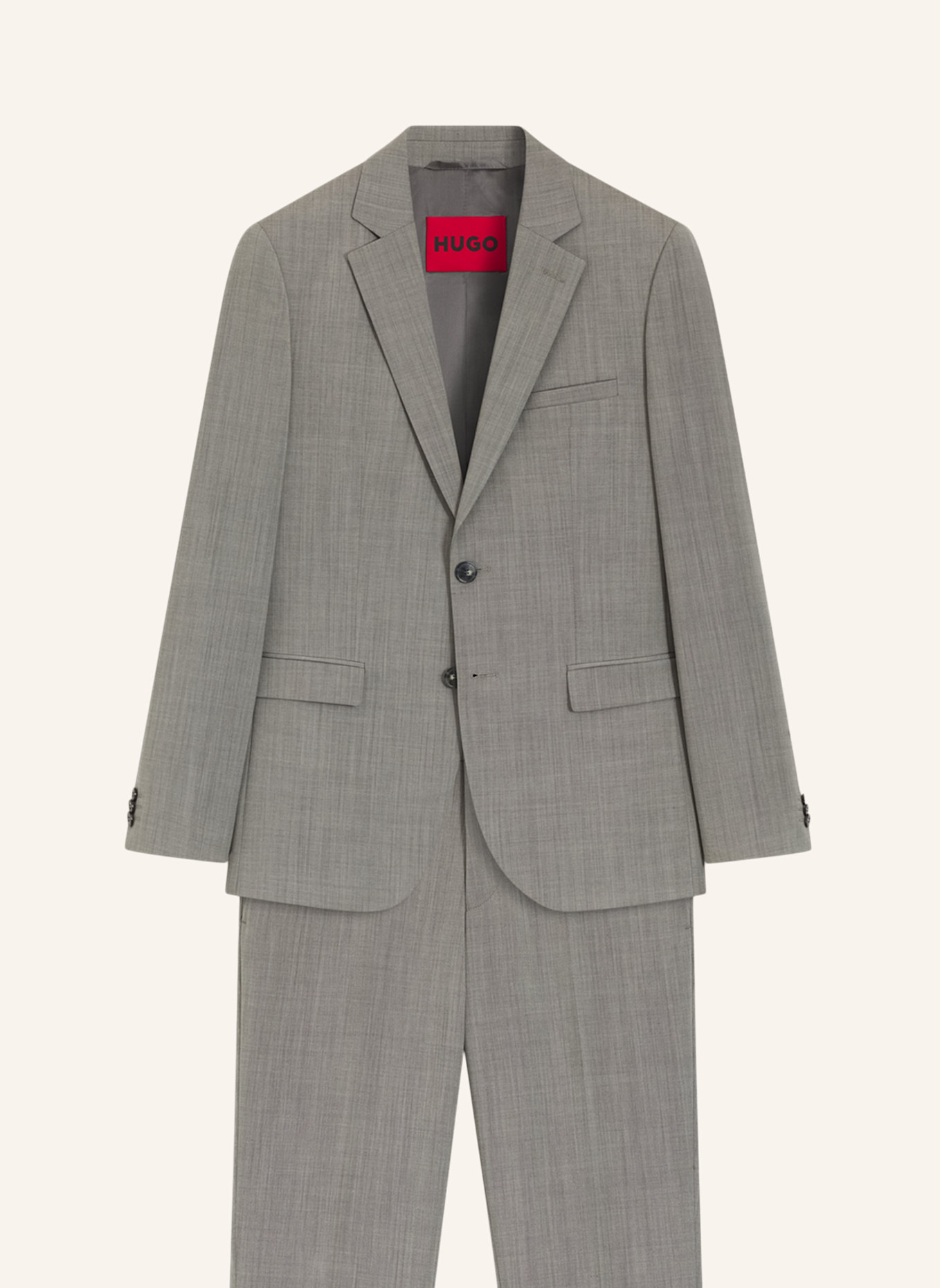 HUGO Business Anzug ARTI-HESTEN253X Extra-Slim Fit: HELLGRÜN