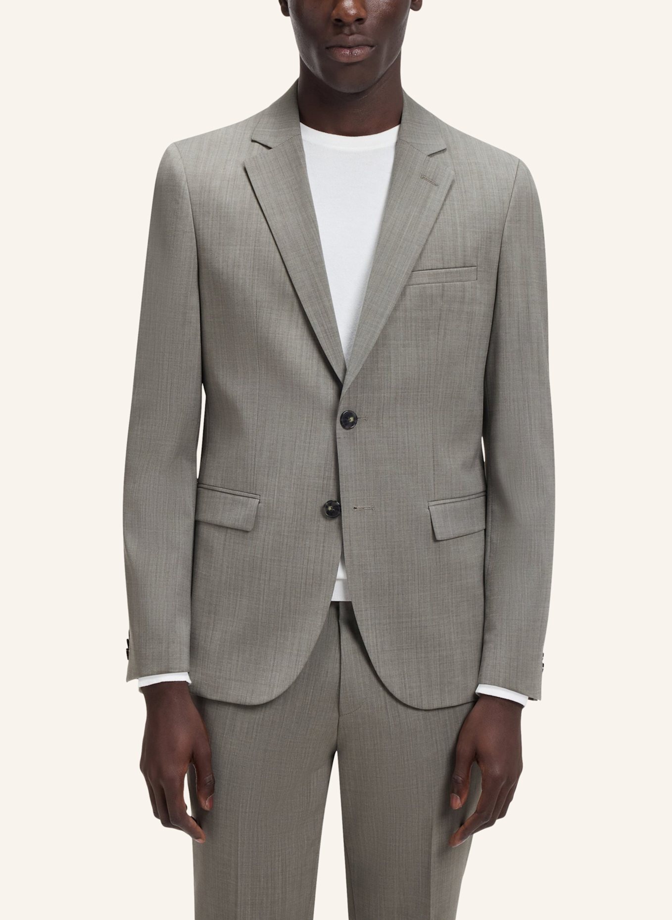 HUGO Anzug ARTI-HESTEN253X Extra-Slim Fit: GRÜN