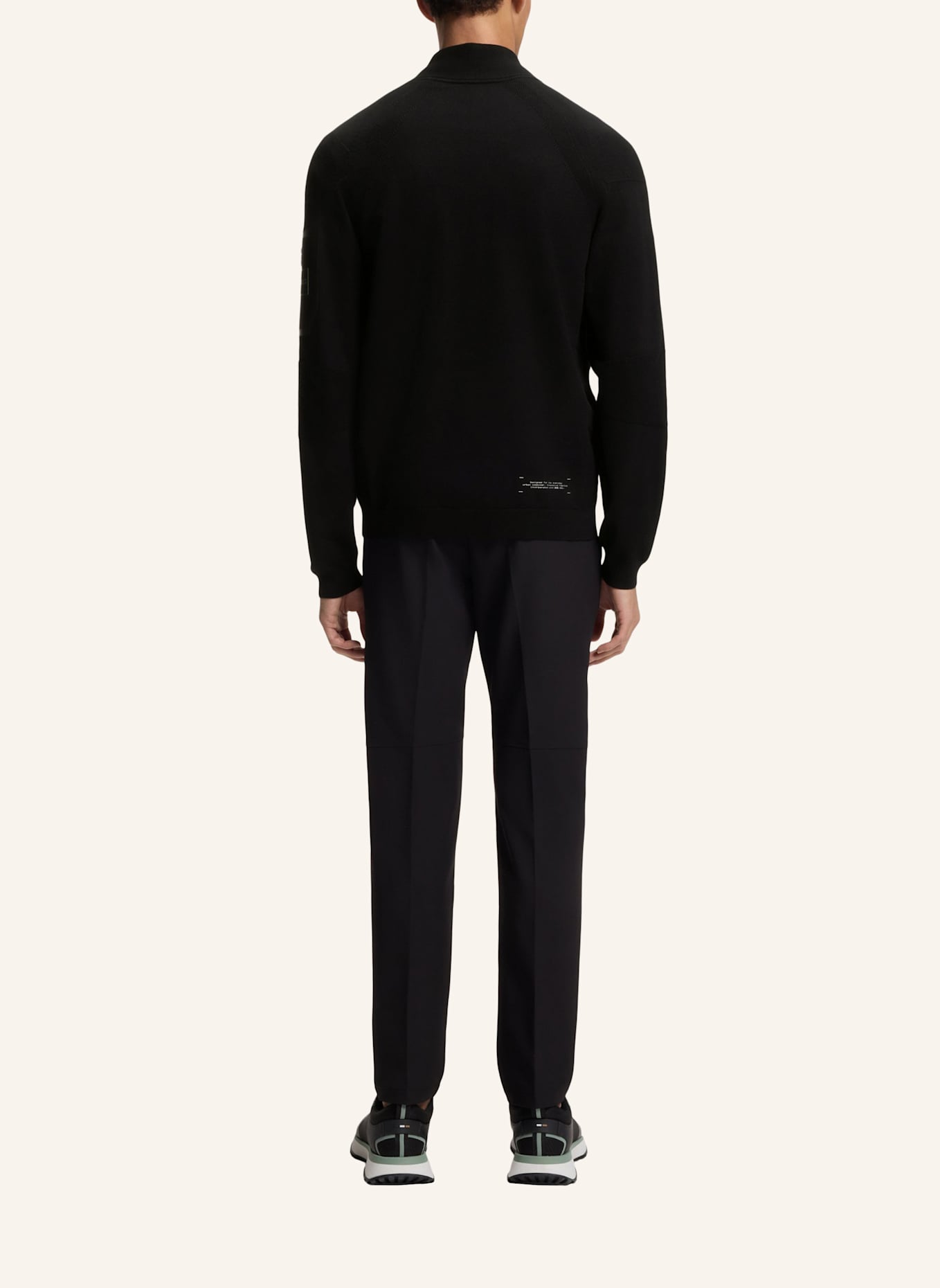 BOSS Casual Jacke KN_TOUR HY Regular Fit: SCHWARZ