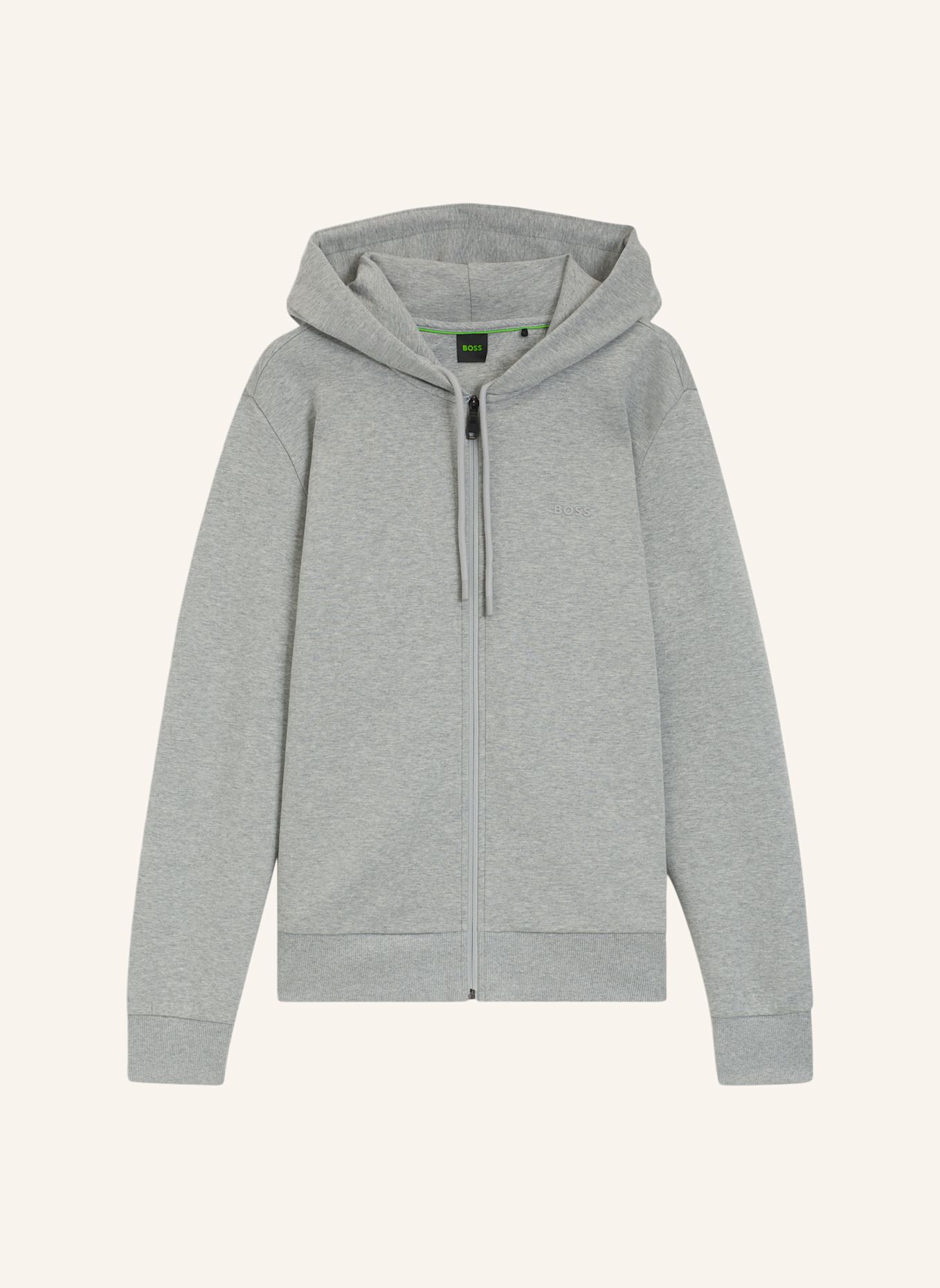 BOSS Sweatshirt SAGGY Regular Fit: SILBER