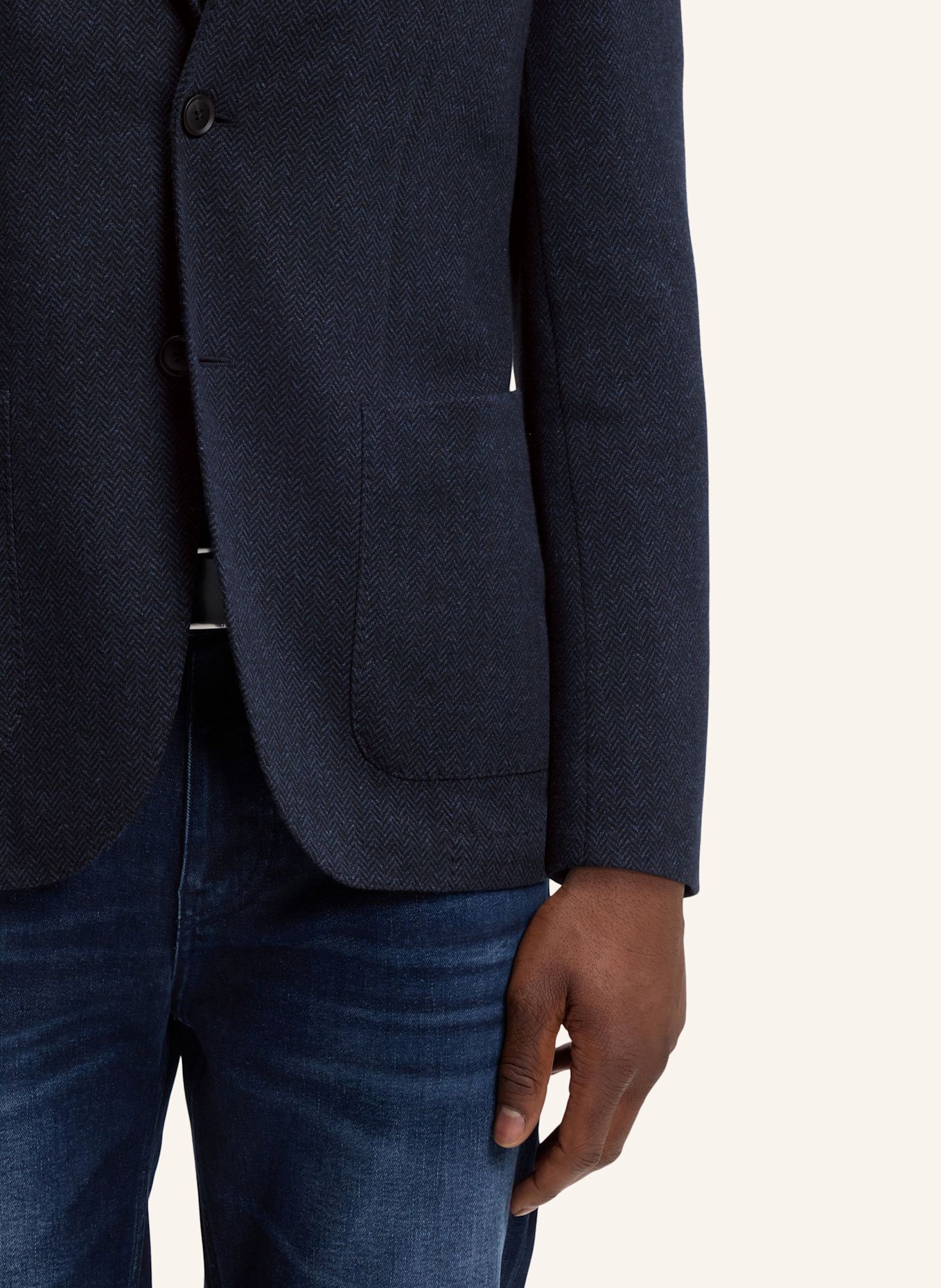 BOSS Blazer C-JAYE-J-241 Regular Fit: DUNKELBLAU