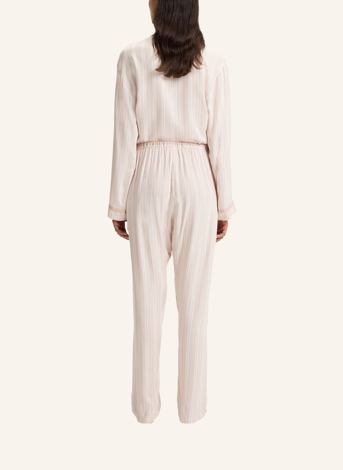 BOSS Pyjamas Unterteil TWILL_PANTS: BEIGE