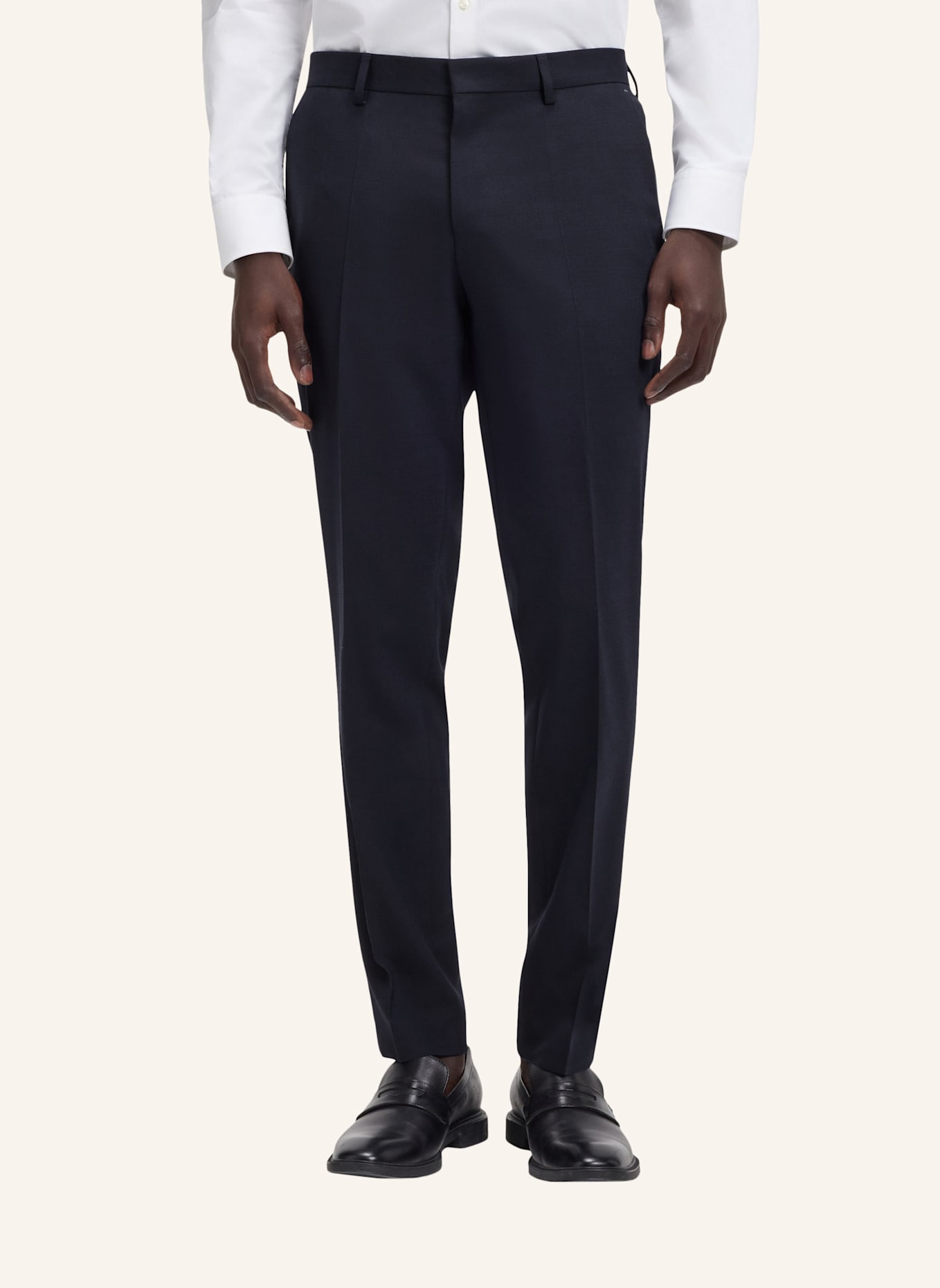 HUGO Business Anzug HENRY/GETLIN232X Slim Fit: DUNKELBLAU