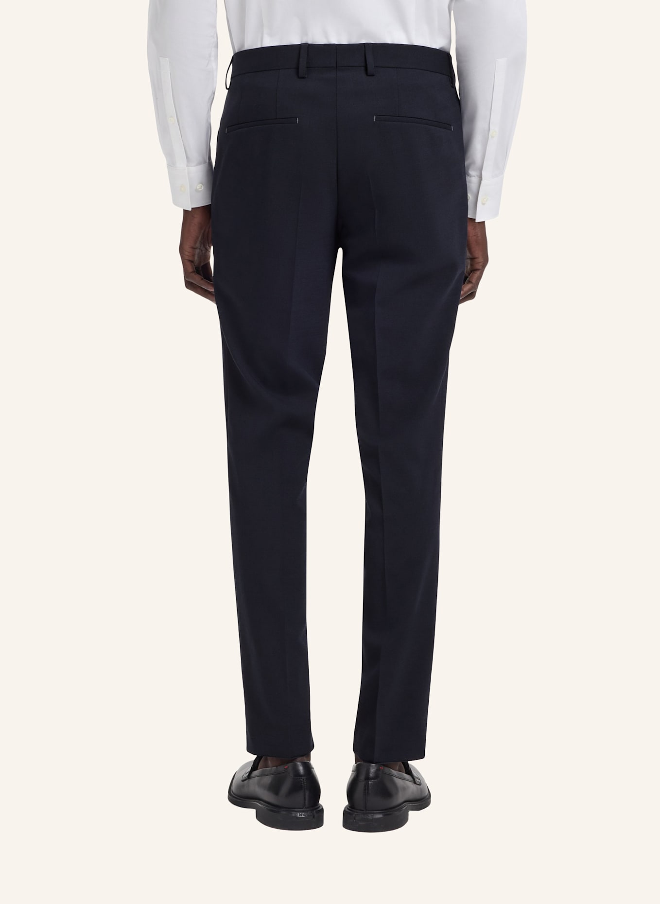 HUGO Business Anzug HENRY/GETLIN232X Slim Fit: DUNKELBLAU