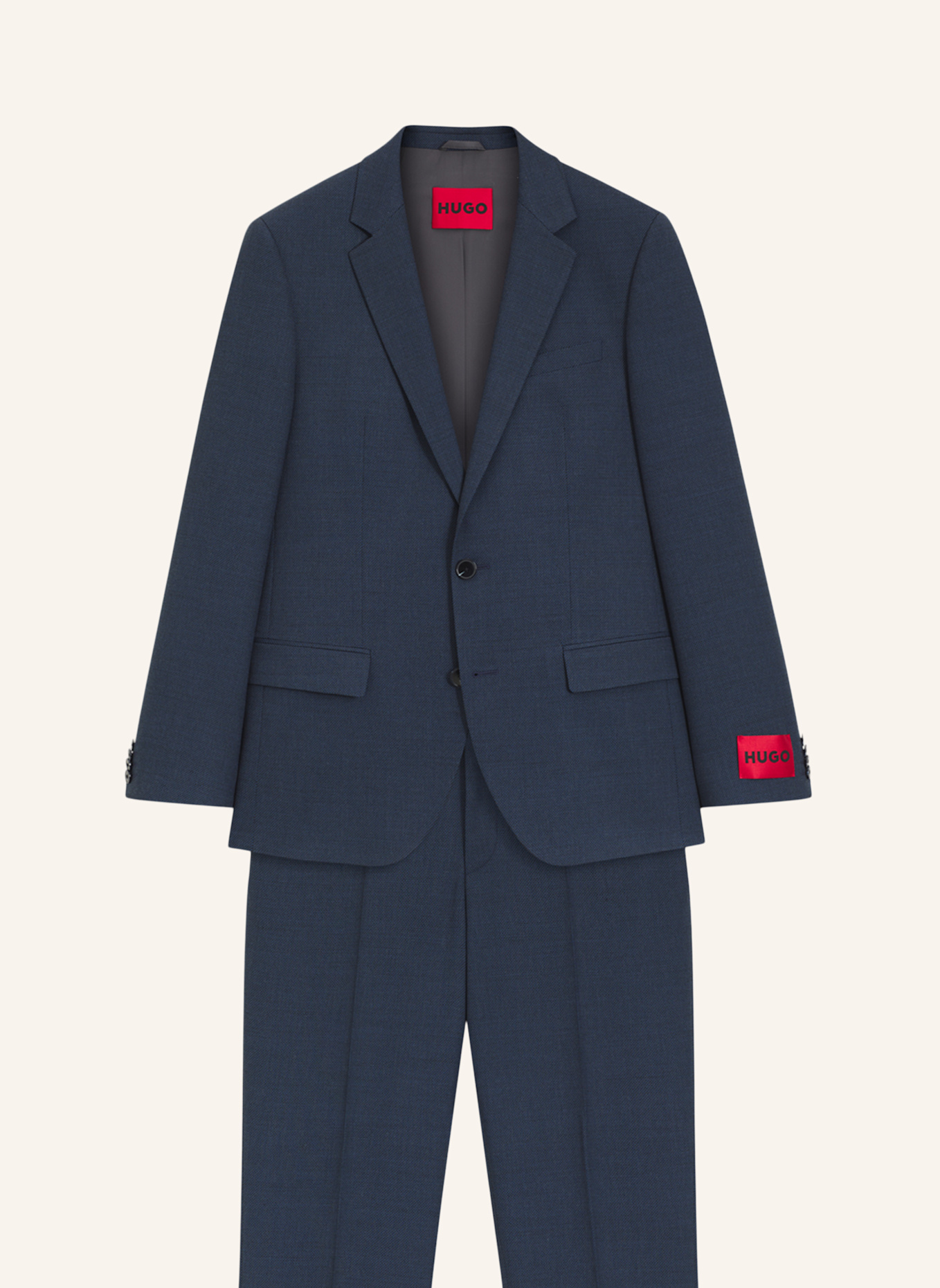 HUGO Business Anzug HENRY/GETLIN232X Slim Fit: DUNKELBLAU