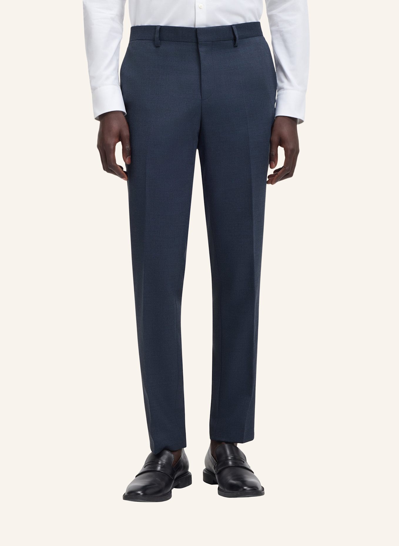 HUGO Business Anzug HENRY/GETLIN232X Slim Fit: DUNKELBLAU