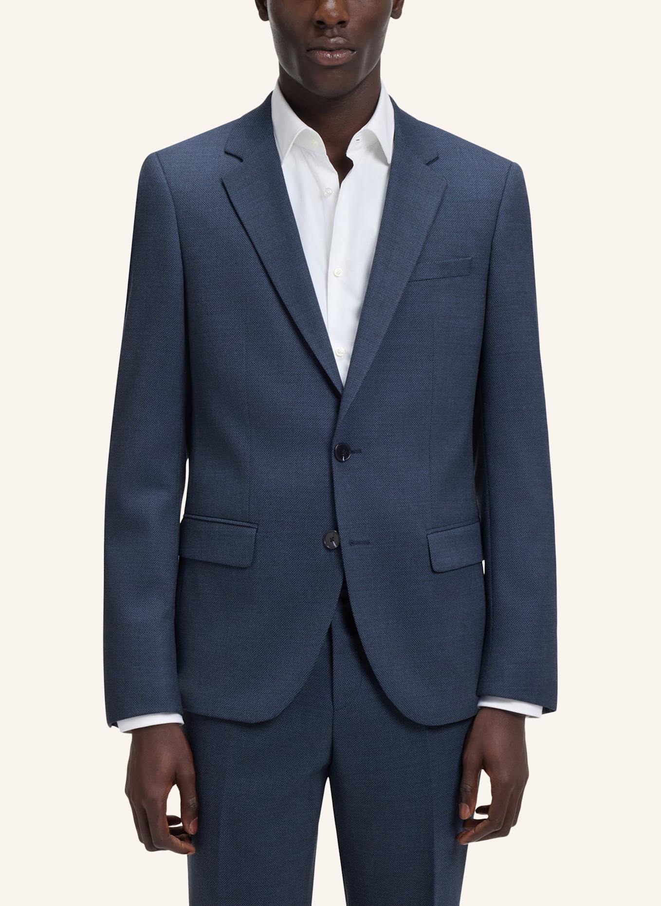 HUGO Anzug HENRY/GETLIN232X Slim Fit: DUNKELBLAU