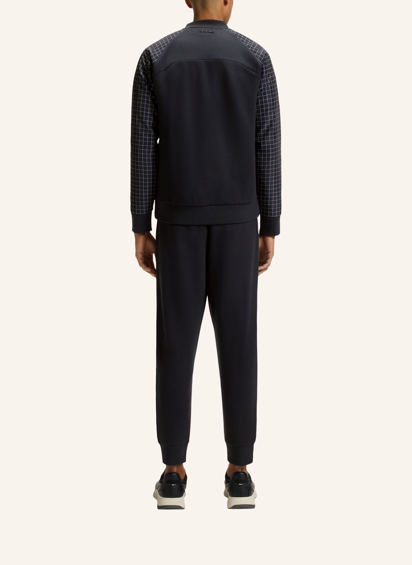 BOSS Sweatshirt FZ BOMBER GL Regular Fit: DUNKELBLAU